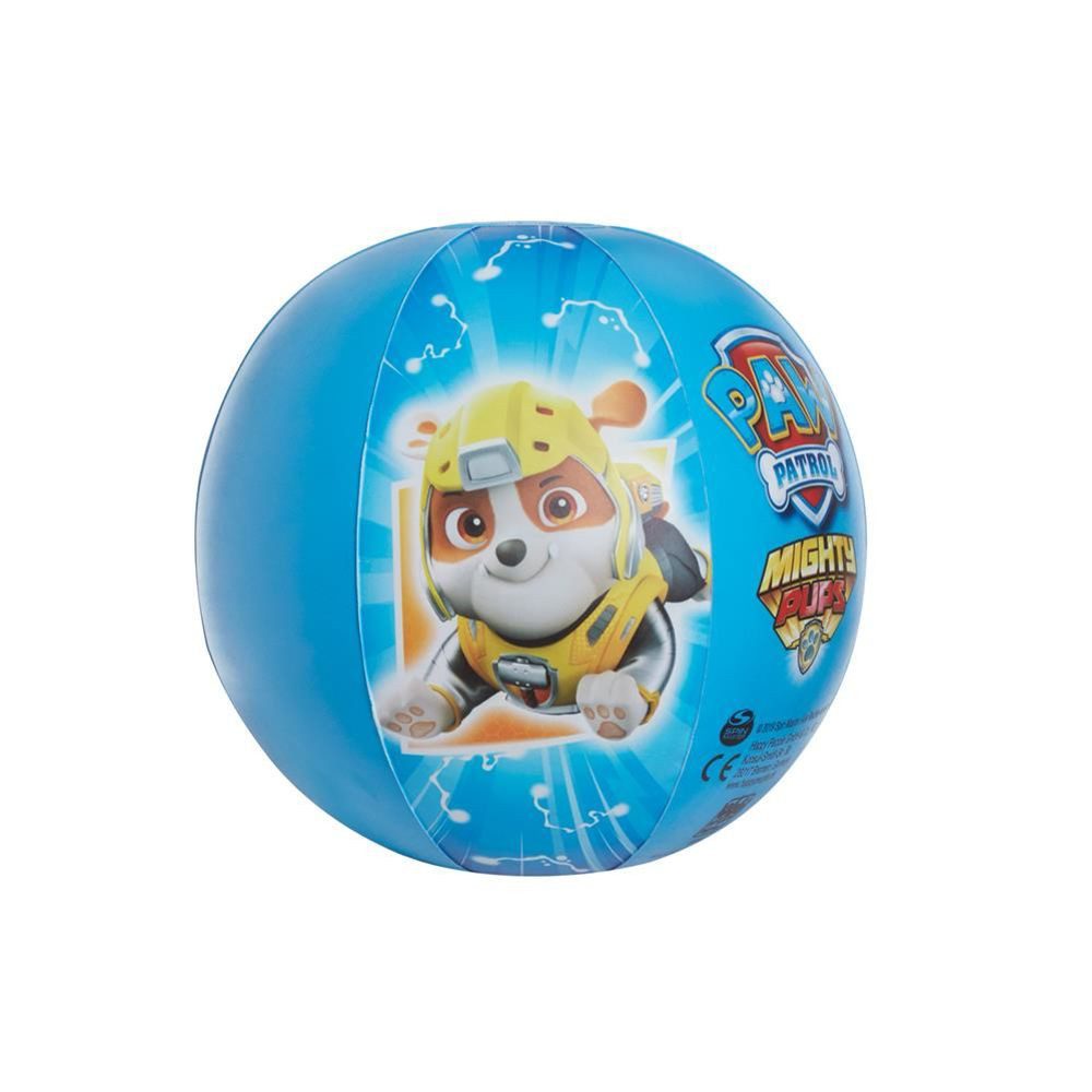 Happy People Wasserball Paw Patrol Standball, Paw Patrol Strandball 29 cm Blau Aufblasball