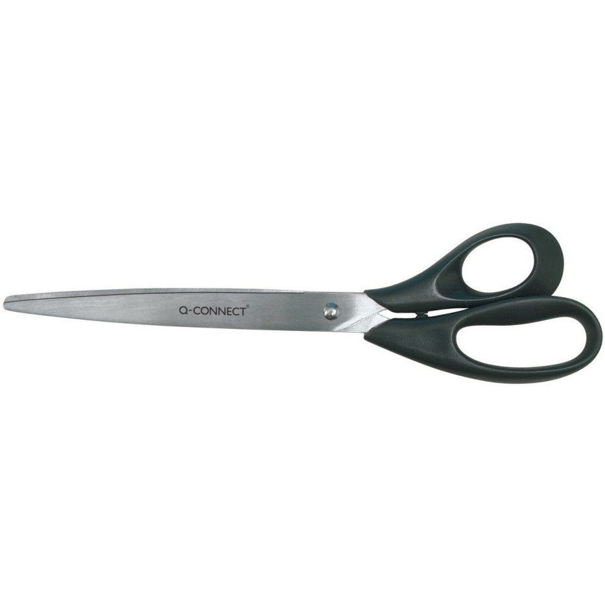 Papierscheren Universalschere 25,5cm Edelstahl mit Kunststoffgriffen schwarz