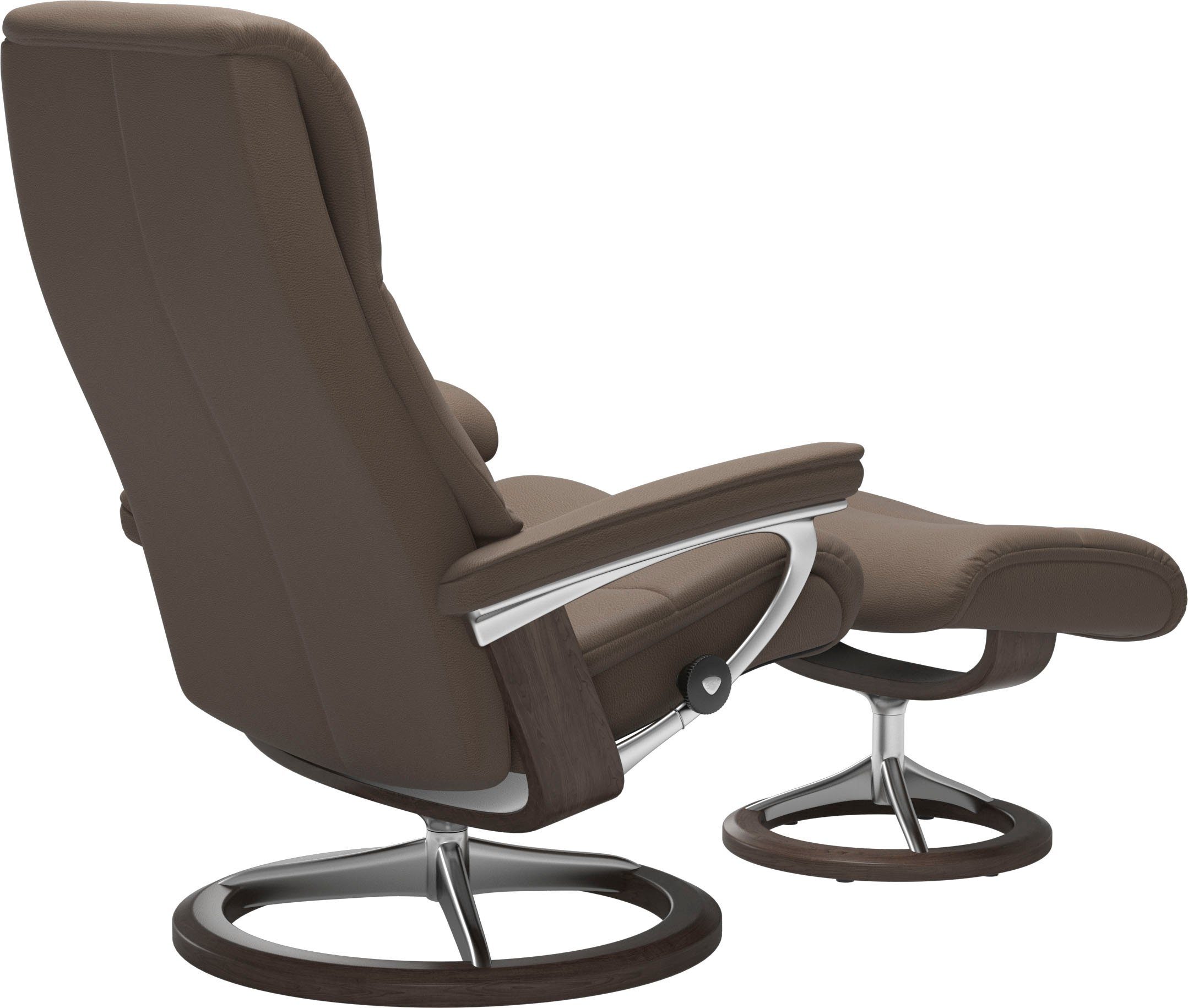 Stressless® Relaxsessel View, S,Gestell Signature mit Größe Base, Wenge