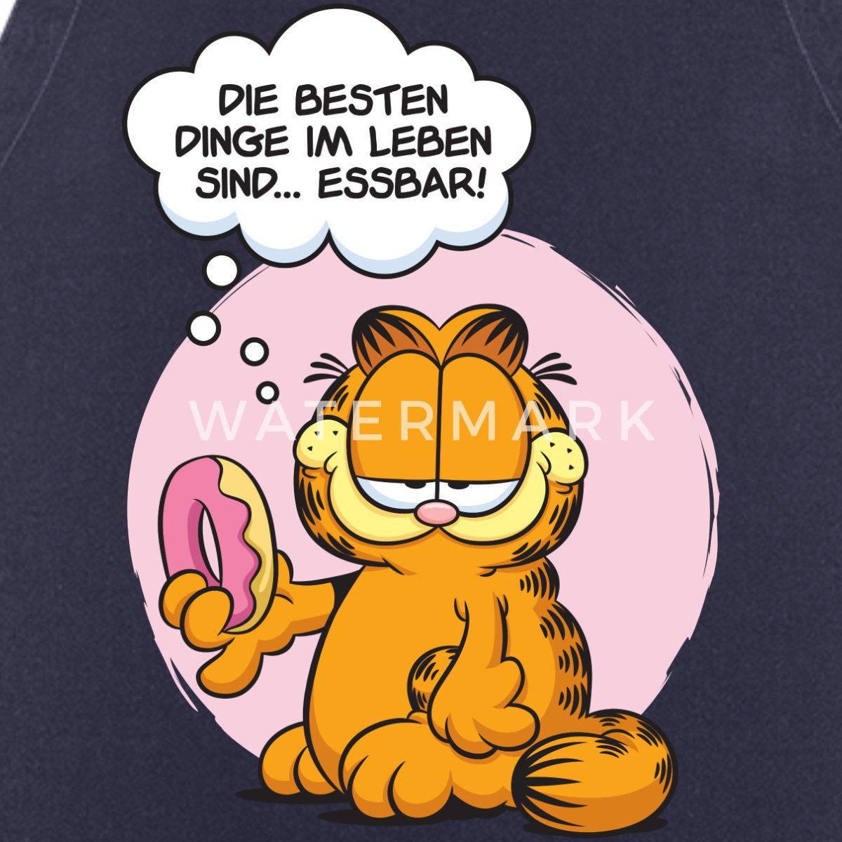 Spreadshirt Kochschürze Garfield Die Besten Dinge Im Leben Sind Essbar Koch günstig online kaufen