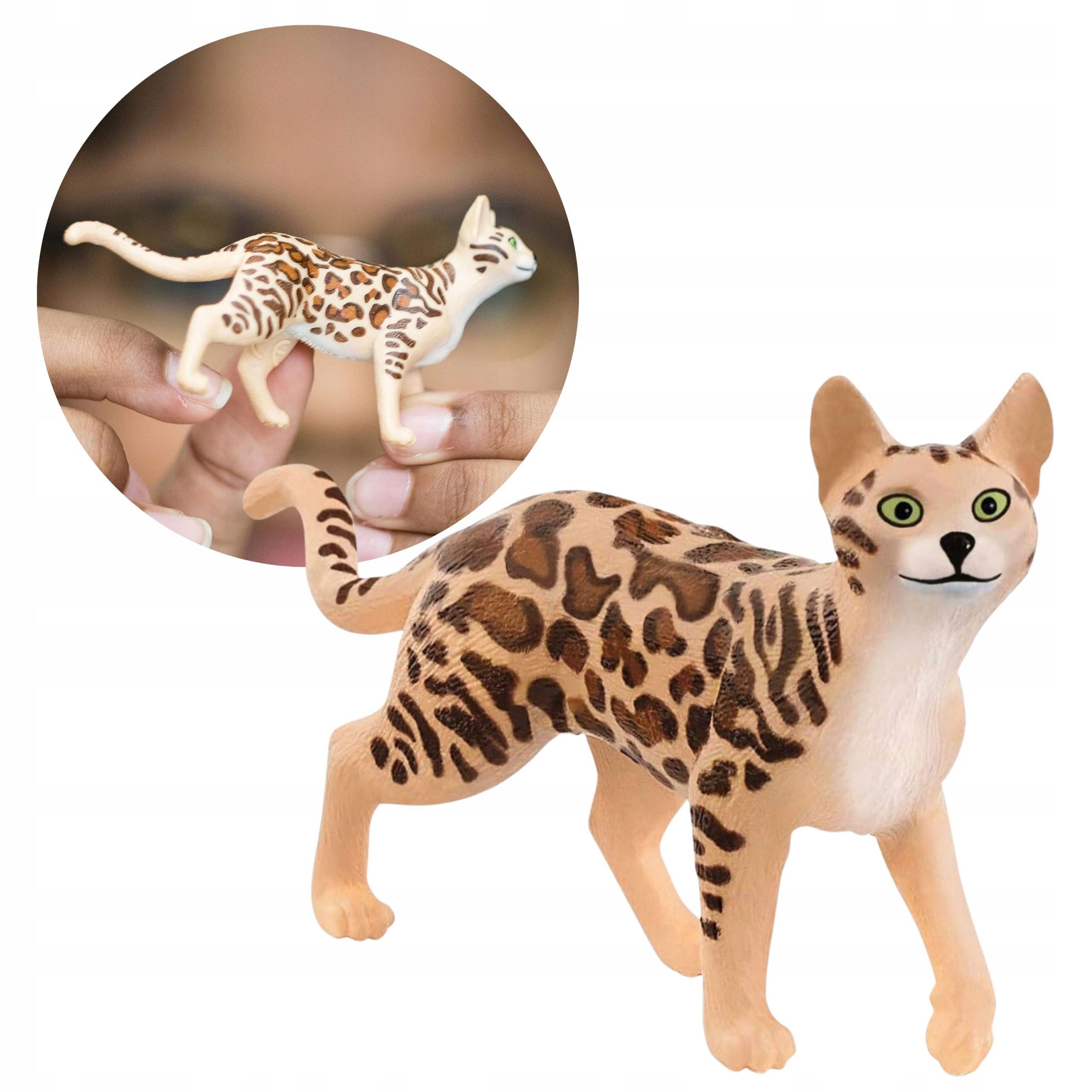Spielfigur Schleich Farm World - Bengalkatze, Figur für Kinder ab 3 Jahren