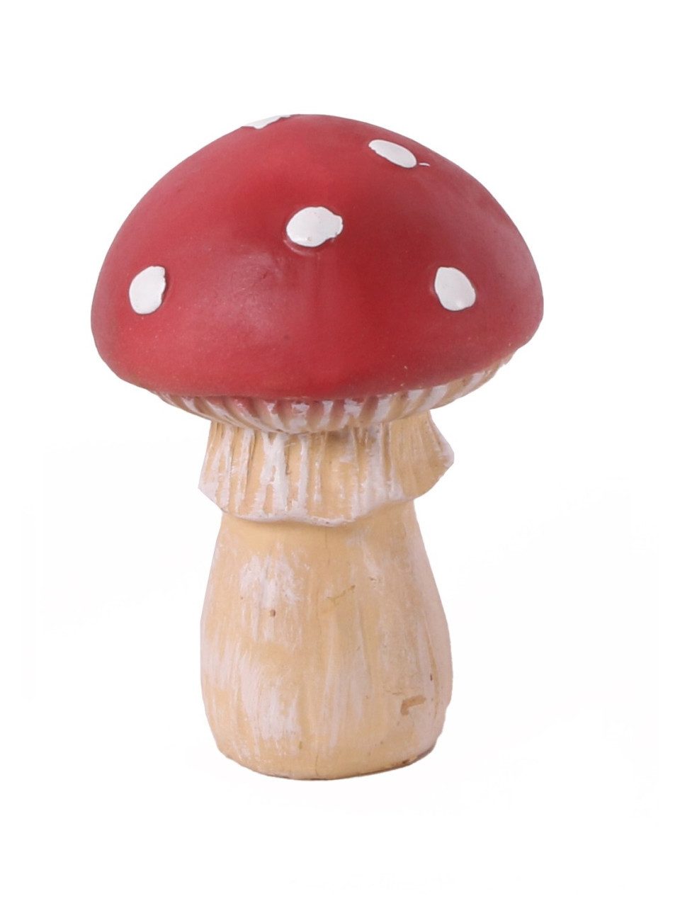 Trend Line Dekofigur TrendLine Dekofigur Pilz 14 x 10 cm rot weiß