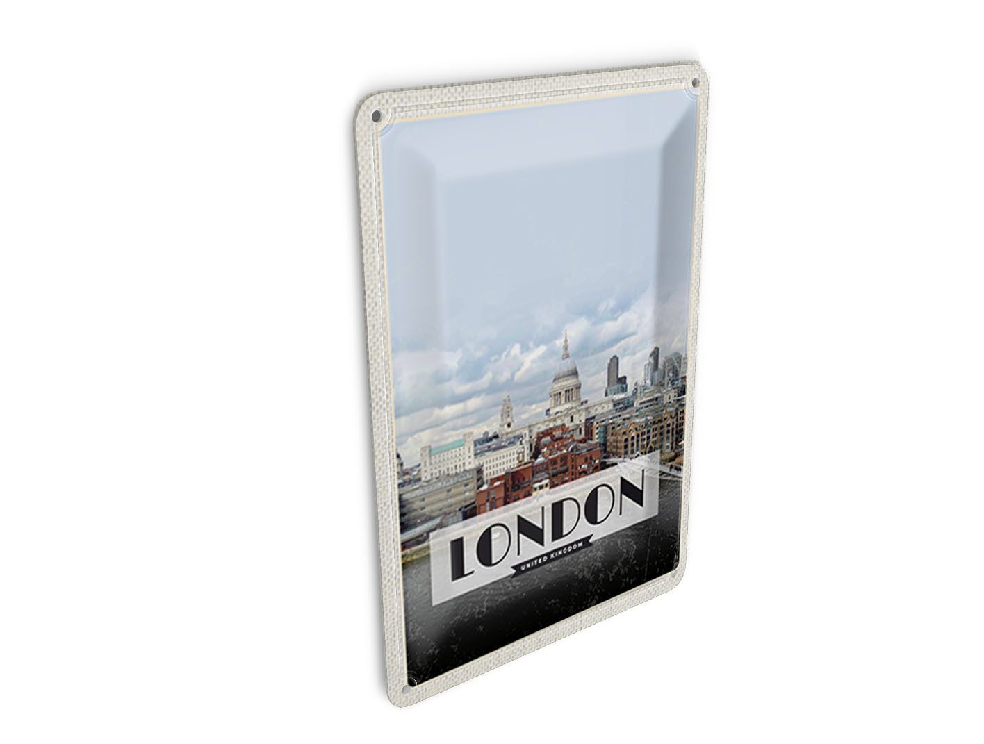 Femer GmbH Postkarte Reise 10x14cm London United Kingdom Foto Poster, unfrankiert