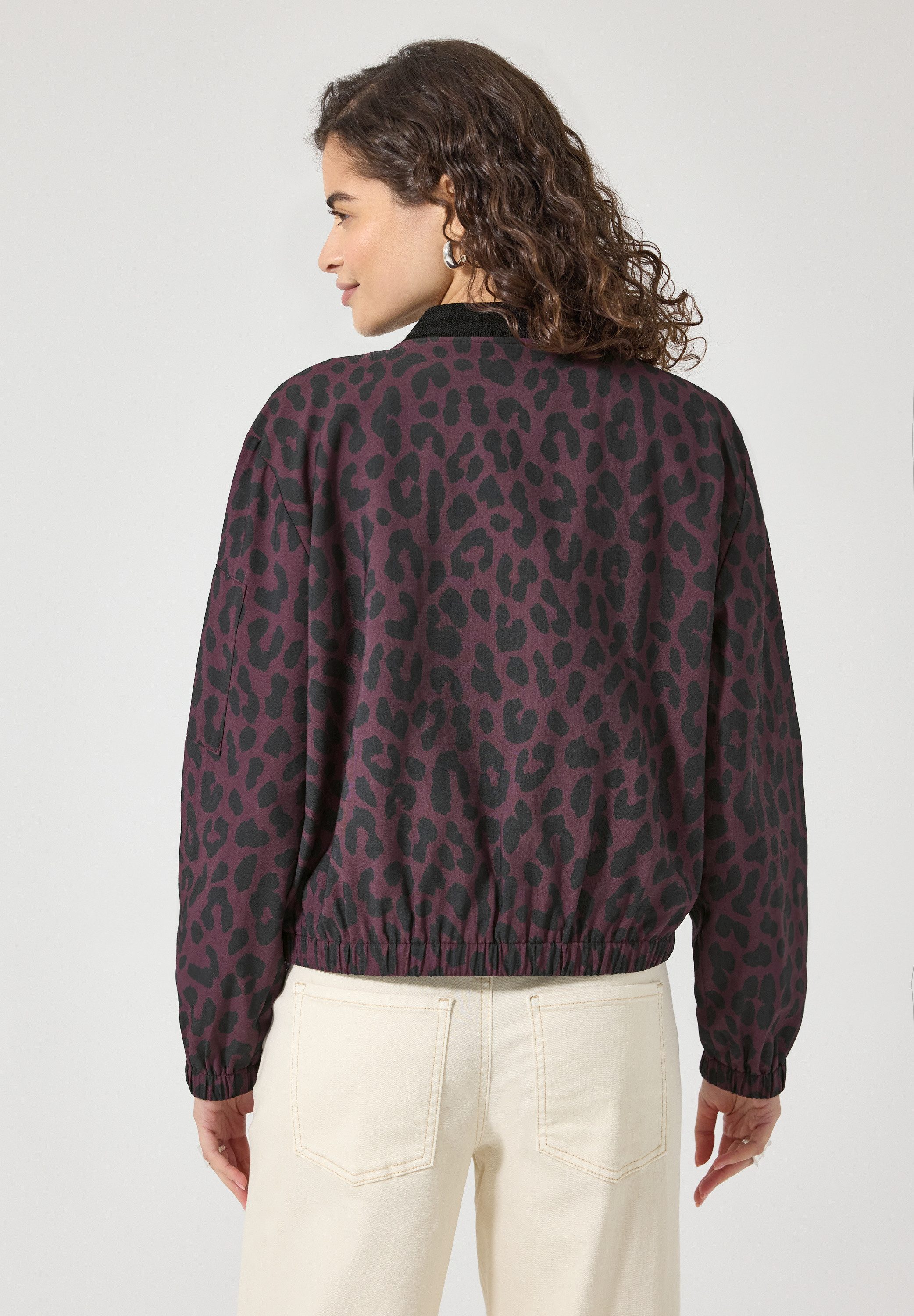STREET ONE STUDIO Blouson im Leo Design