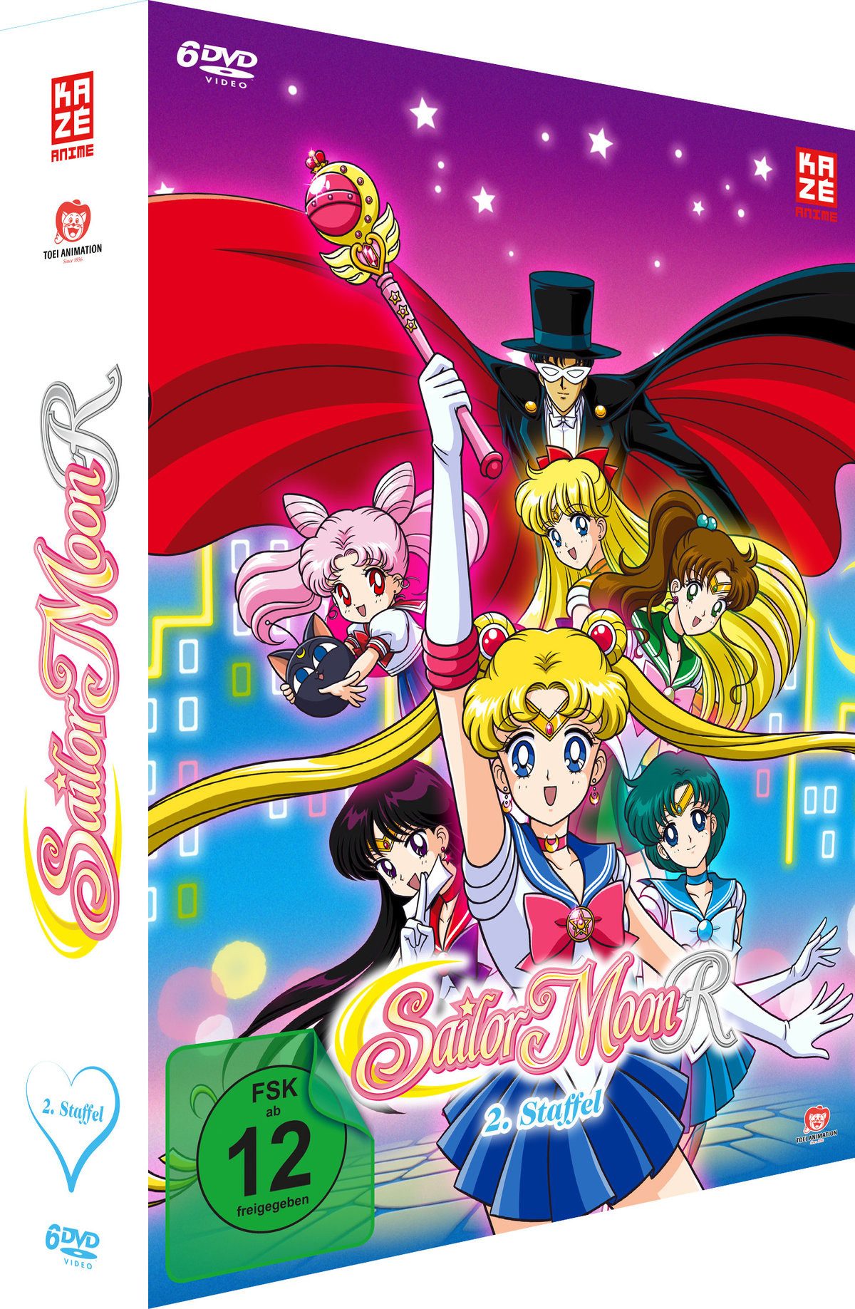 DVD Sailor Moon - Staffel 2 - DVD Box (Episoden 47-89) [6 DVDs]