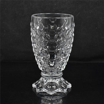 Rungassi Gläser-Set 6 x Trinkglas Gläserset 180ml H 12,7cm Wasser, Cocktail, Glas