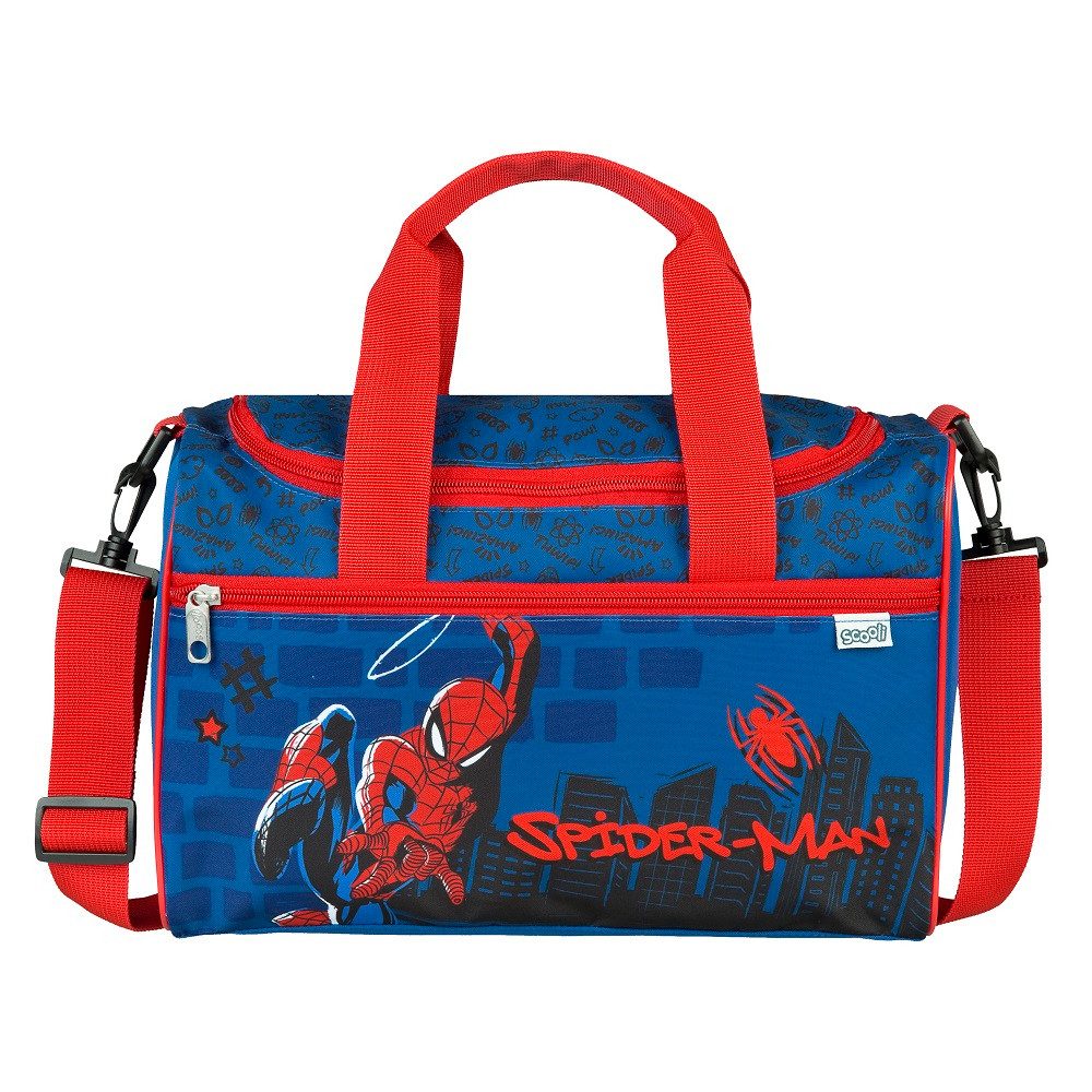 Sporttasche Spiderman "Swing" mit Reißverschluss, Tragegriffen und Schultergurt, 8