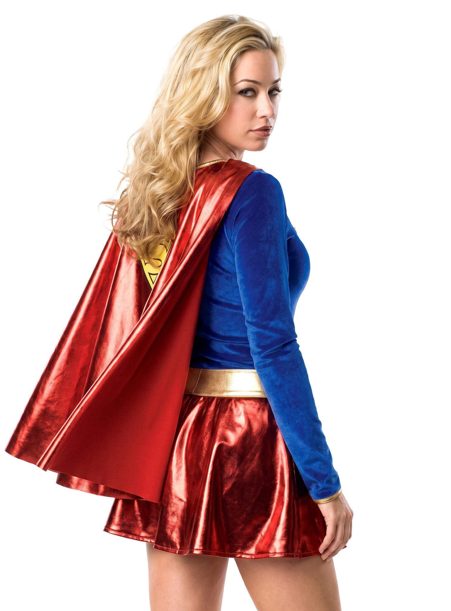 Rubie´s Kostüm Supergirl Kostüm Karneval, Original lizenziertes DC Comcis Supergirl Kostüm