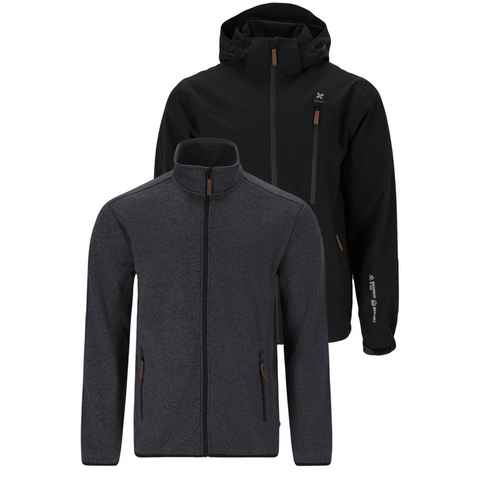 Gipfelglück Funktionsjacke Julius + Heinz für Herren, 2 Jacken im Bundle