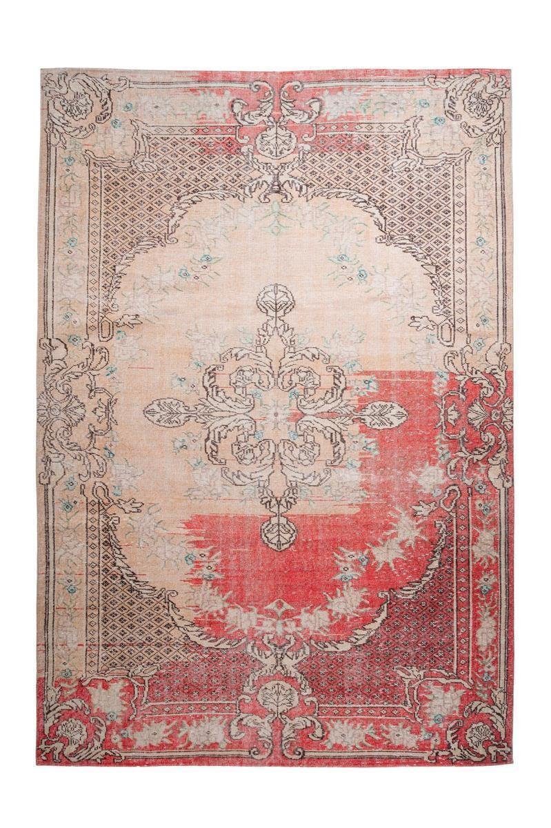 Qiyano Teppich Kurzflorteppich Hikina 500 Rot günstig online kaufen