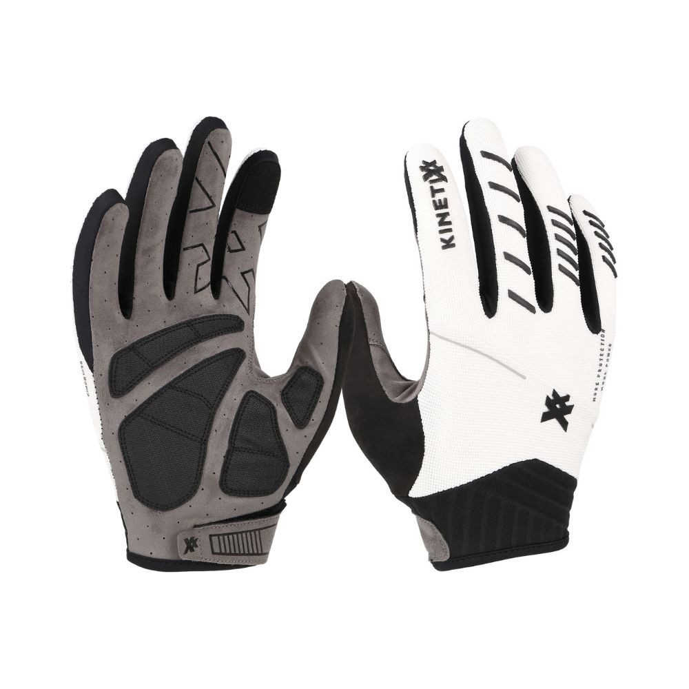 Kinetixx Fahrradhandschuhe Langfinger Radhandschuh Luic, KinetiXx (in weiß / schwarz oder schwarz / olive)