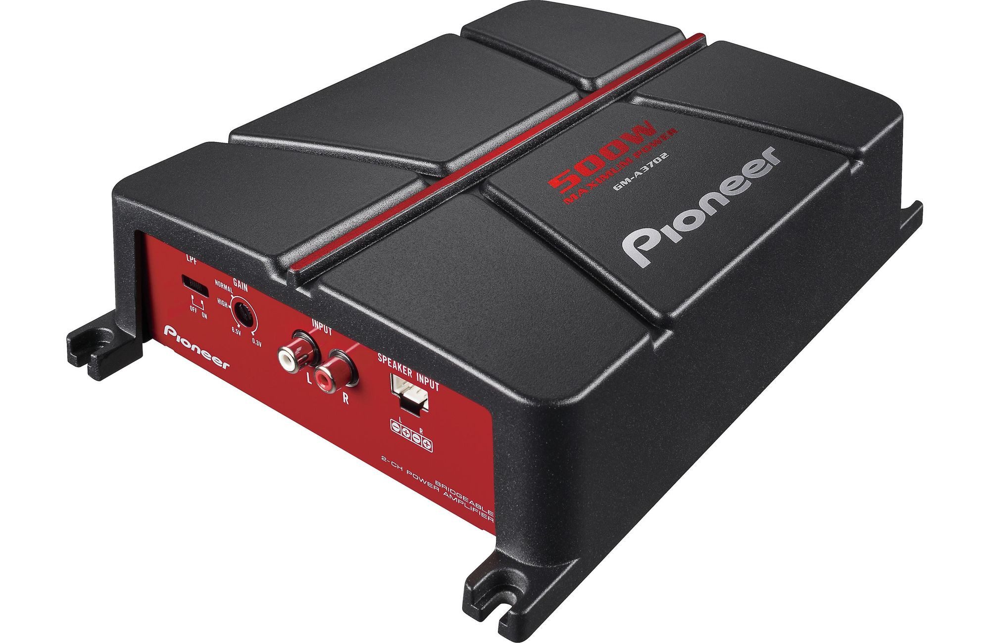 Pioneer GM-A3702 Brückbarer 2-Kanal-Verstärker (500 W) Endstufe Endverstärker (Anzahl Kanäle: 2)