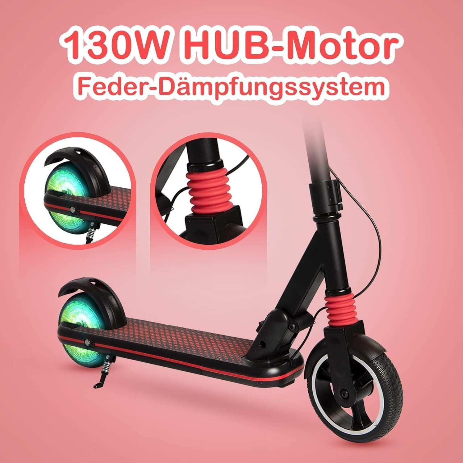 DOTMALL Elektro-Kinderroller S3 mit LED-Anzeige, Faltbarer,Geschenk günstig online kaufen