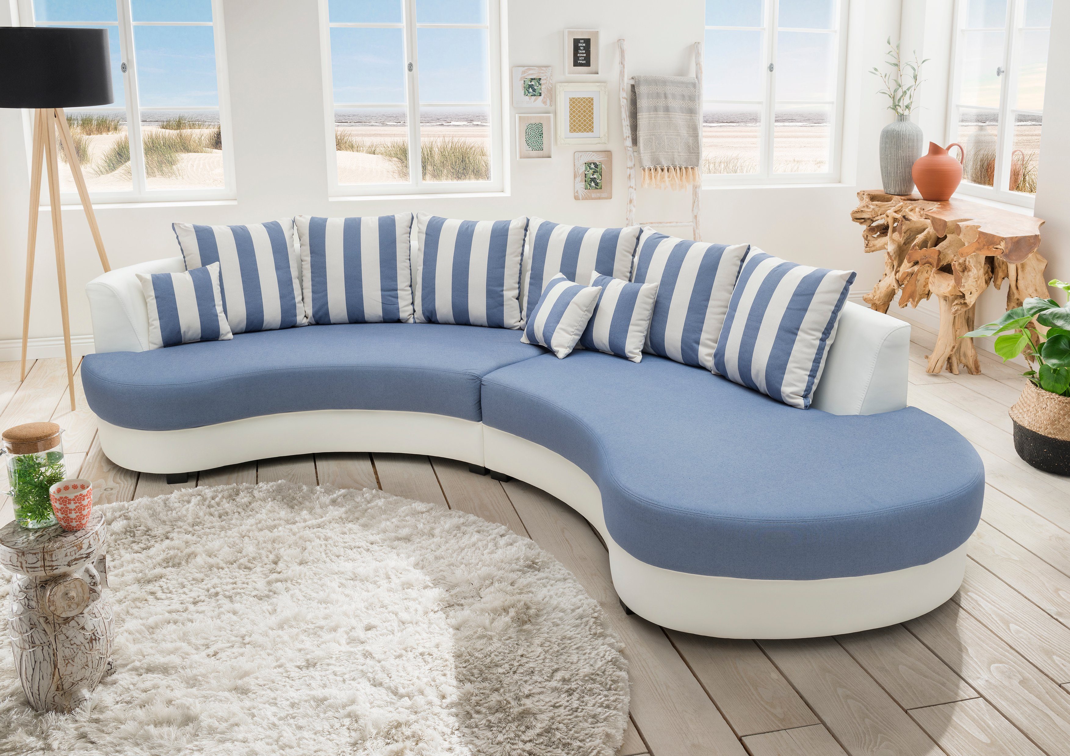 INOSIGN Ecksofa "Limoncello organische Formensprache, OTTOs Choice, L-Form" günstig online kaufen
