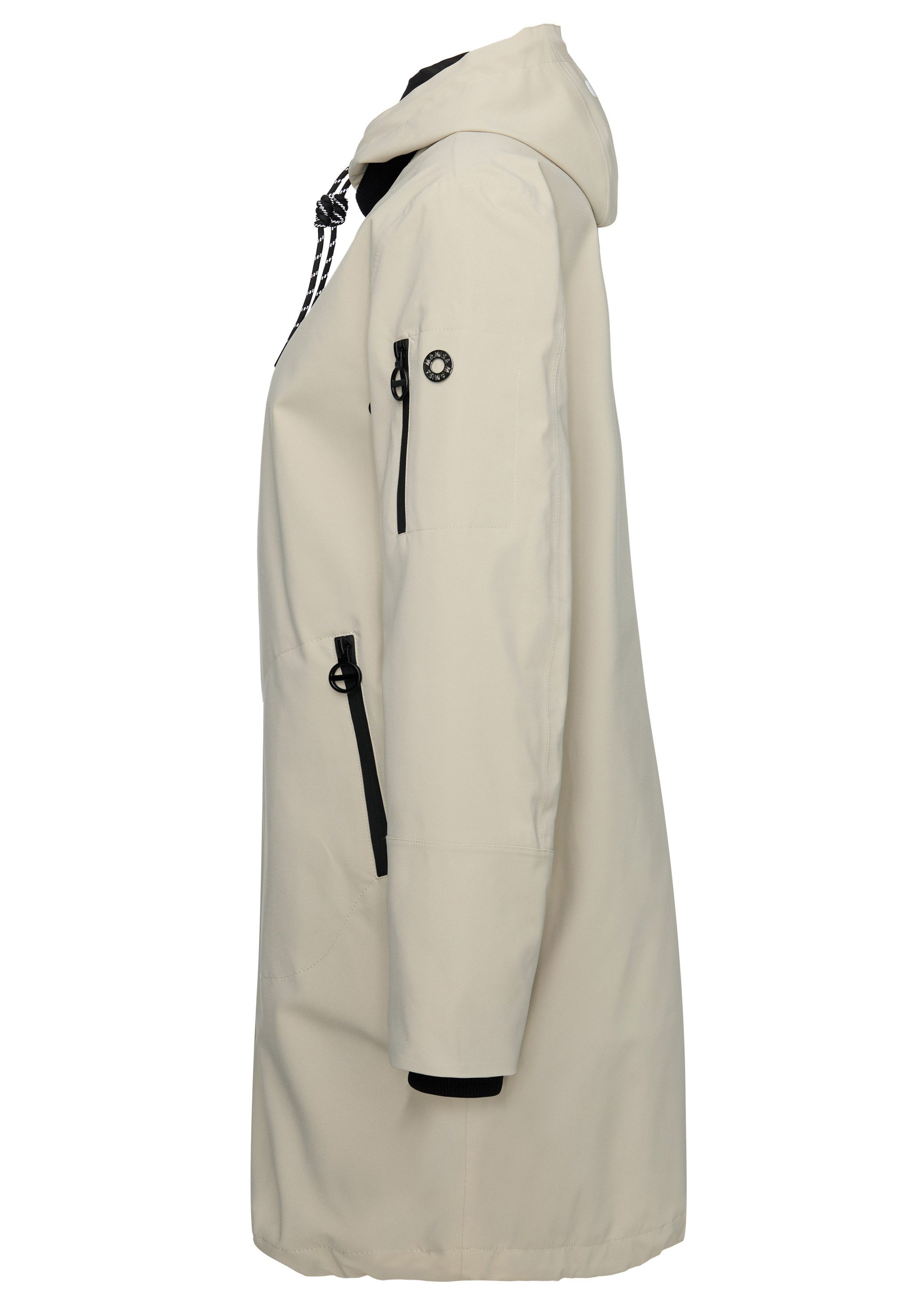 Manisa Regenjacke mit abnehmbarer Kapuze