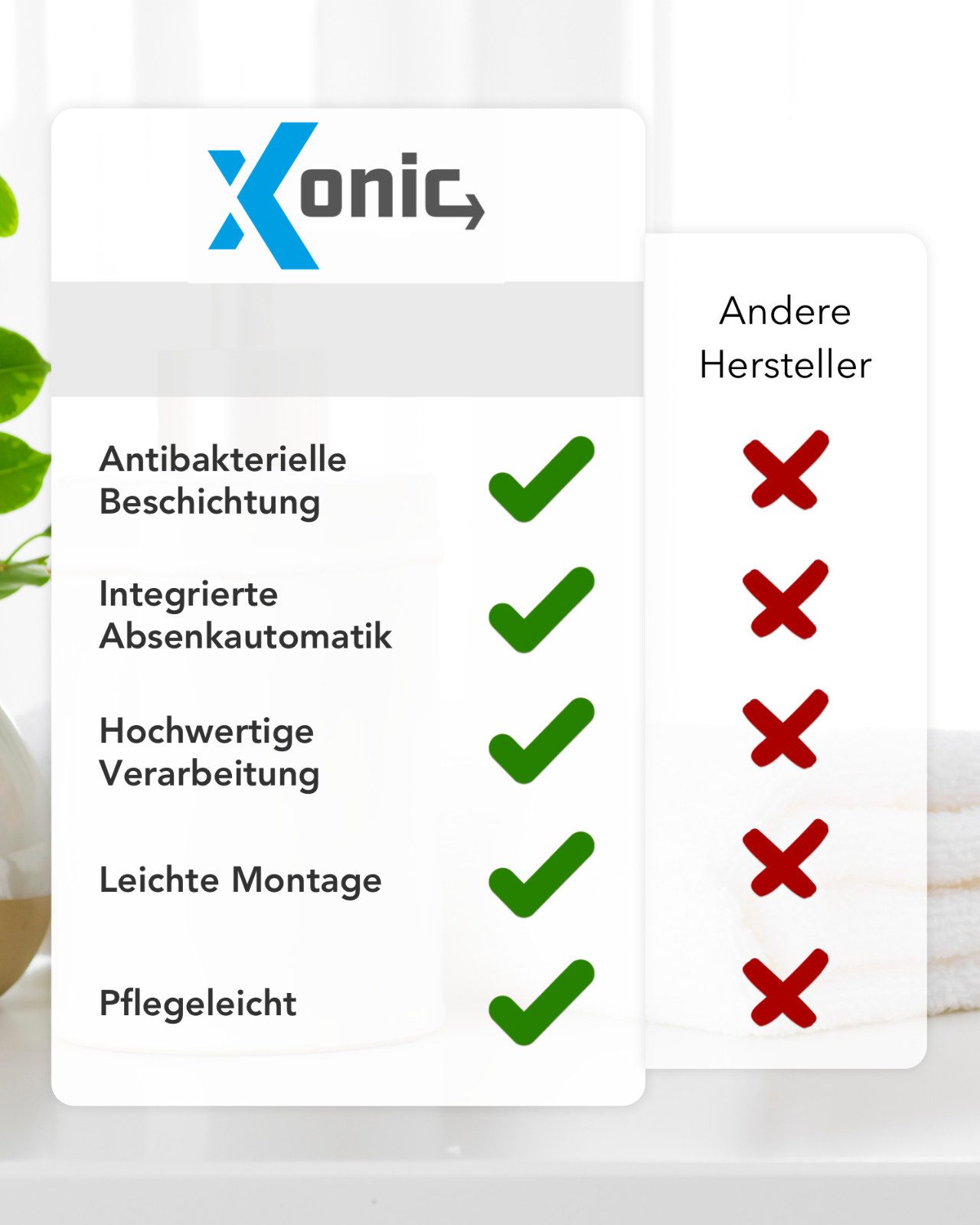 Xonic WC-Sitz Xonic WC Sitz