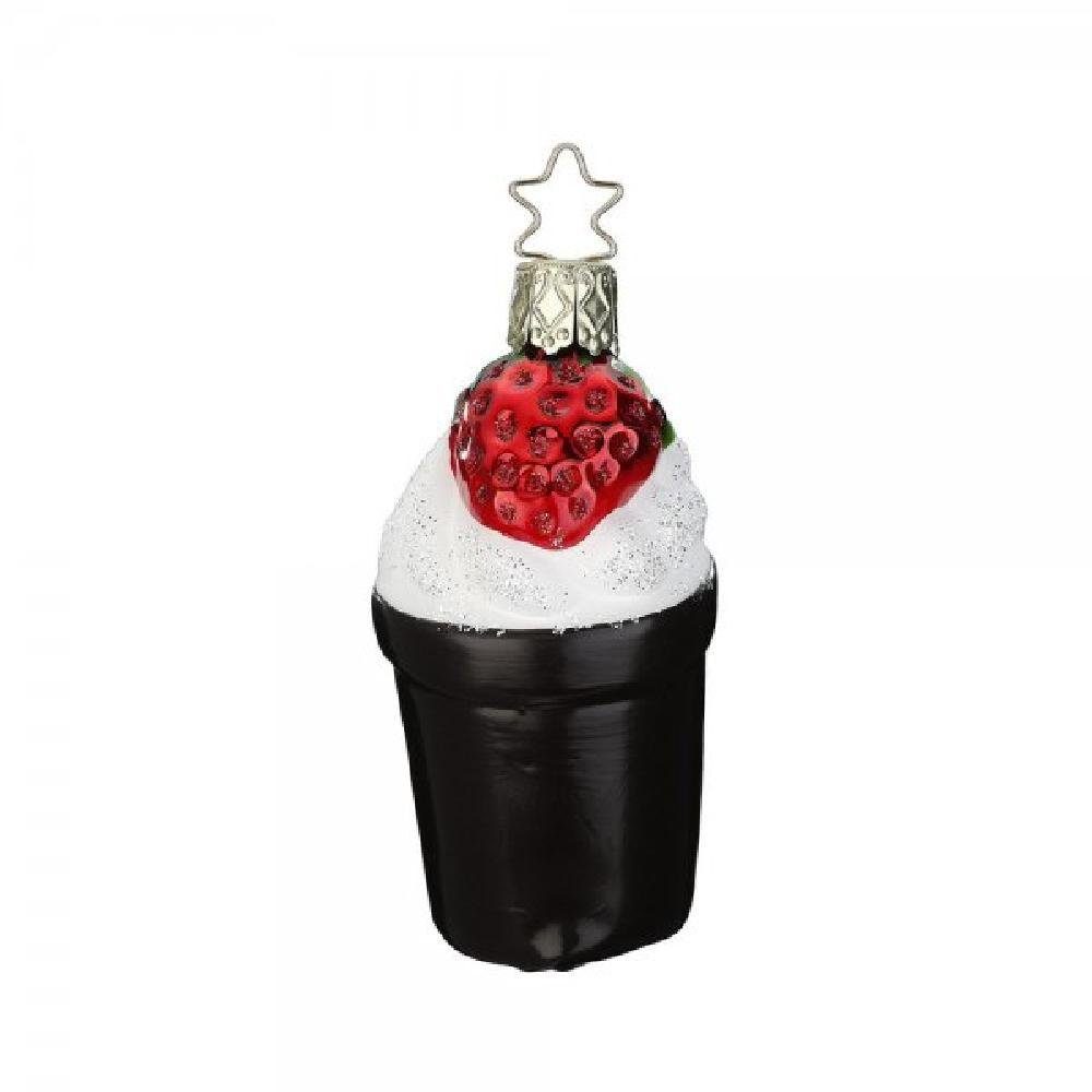 Christbaumschmuck INGE-GLAS Christbaumschmuck Schokobecher (8,0cm)