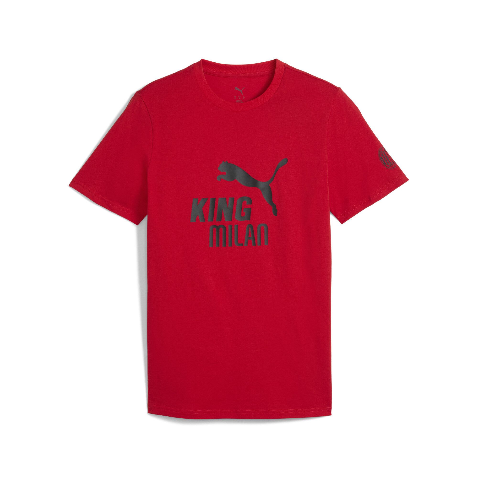 PUMA T-Shirt AC Milan KING Logo T-Shirt Herren