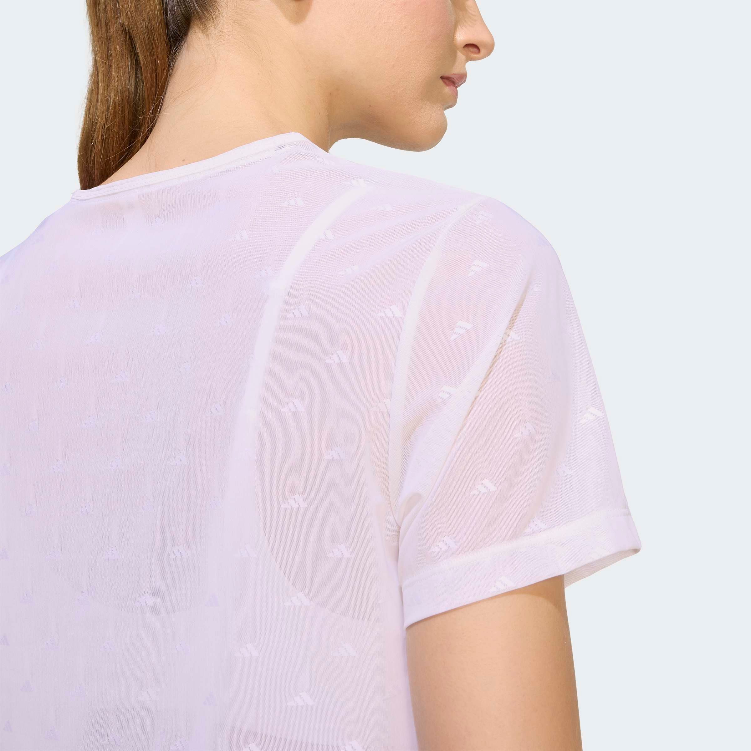 adidas Performance T-Shirt PRIMELIFT ESSENTIALS WORKOUT MESH-, KASTIG GESCHNITTEN