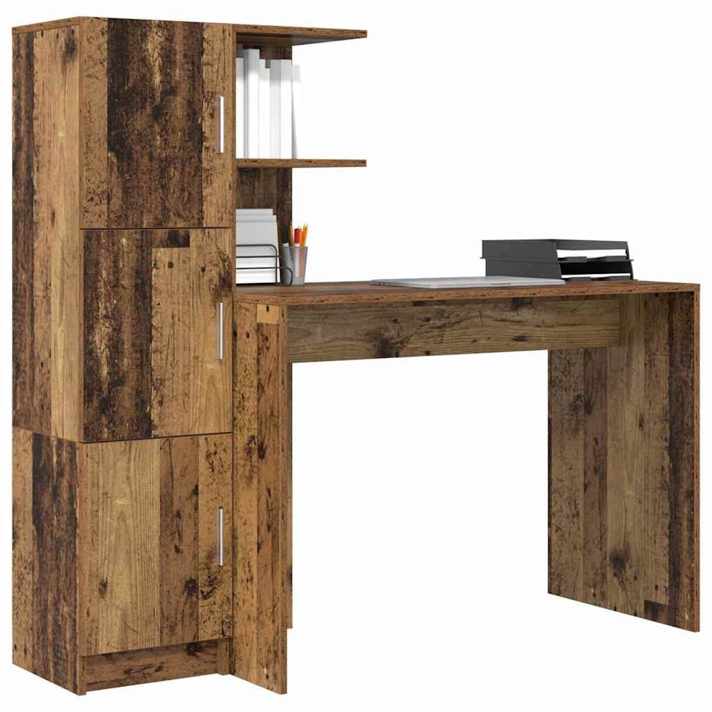 vidaXL Sideboard Schreibtisch mit Stauraum 2 günstig online kaufen