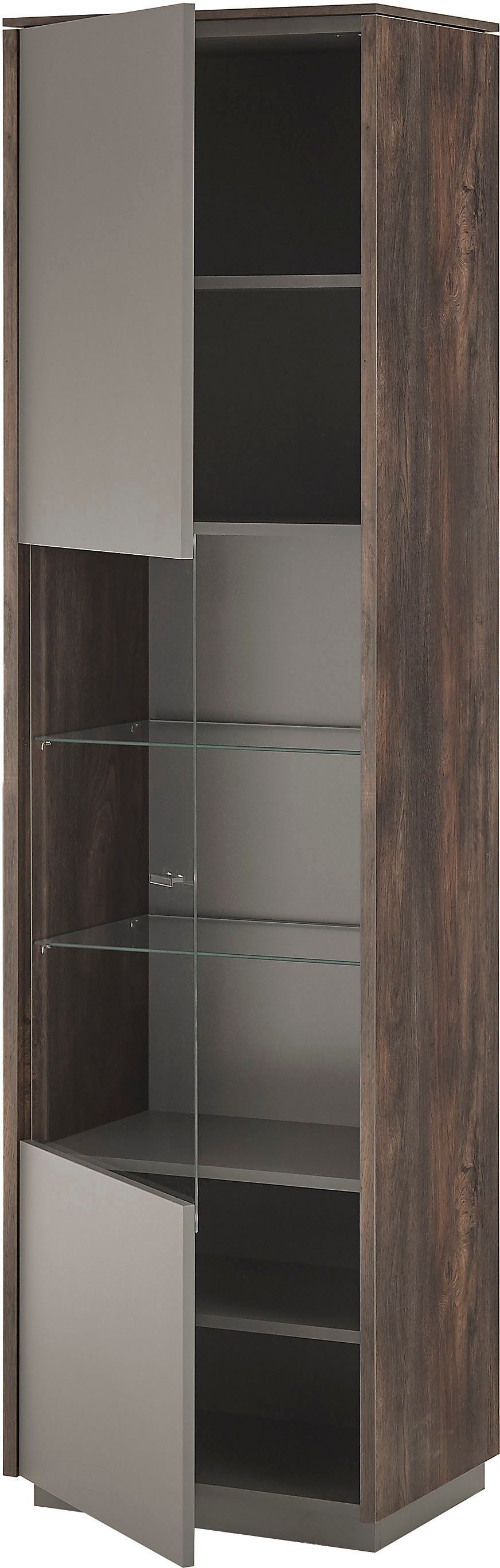 INOSIGN Vitrine LARGO Soft-Close-Funktion, Höhe 200 cm ca