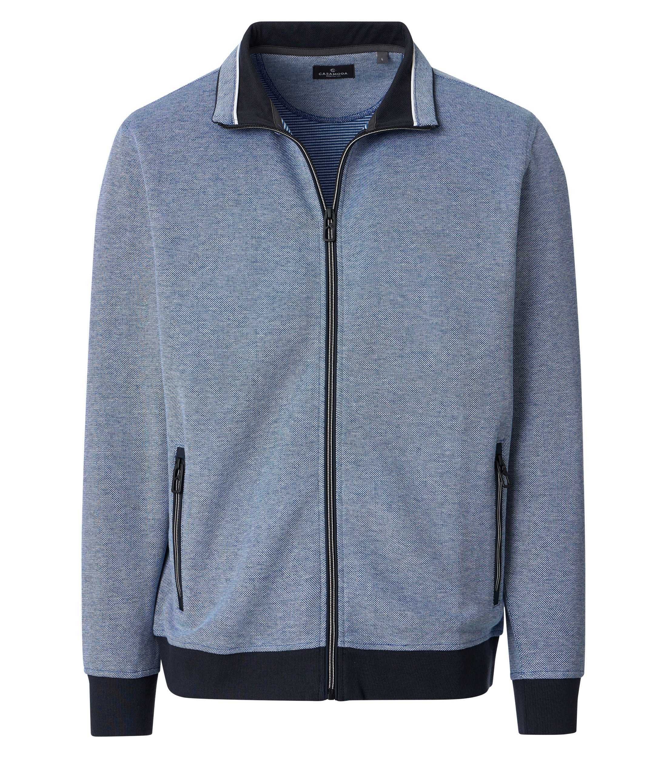 CASAMODA Sweatjacke CASAMODA Sweatjacke gestreift