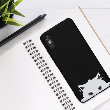 kwmobile Handyhülle Hülle für Xiaomi Redmi 9A / 9AT, Handyhülle Silikon Case