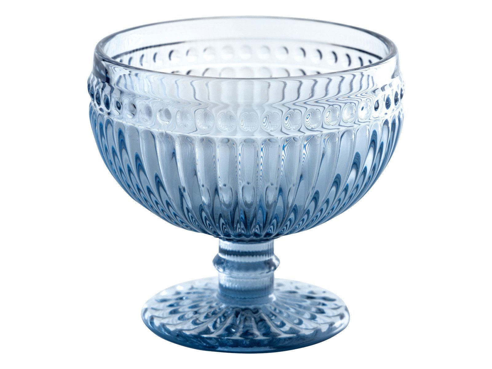 Greengate Dessertschale Alice Dessertschale blue 9,8cm, Glas, (Schüsseln & Schalen)