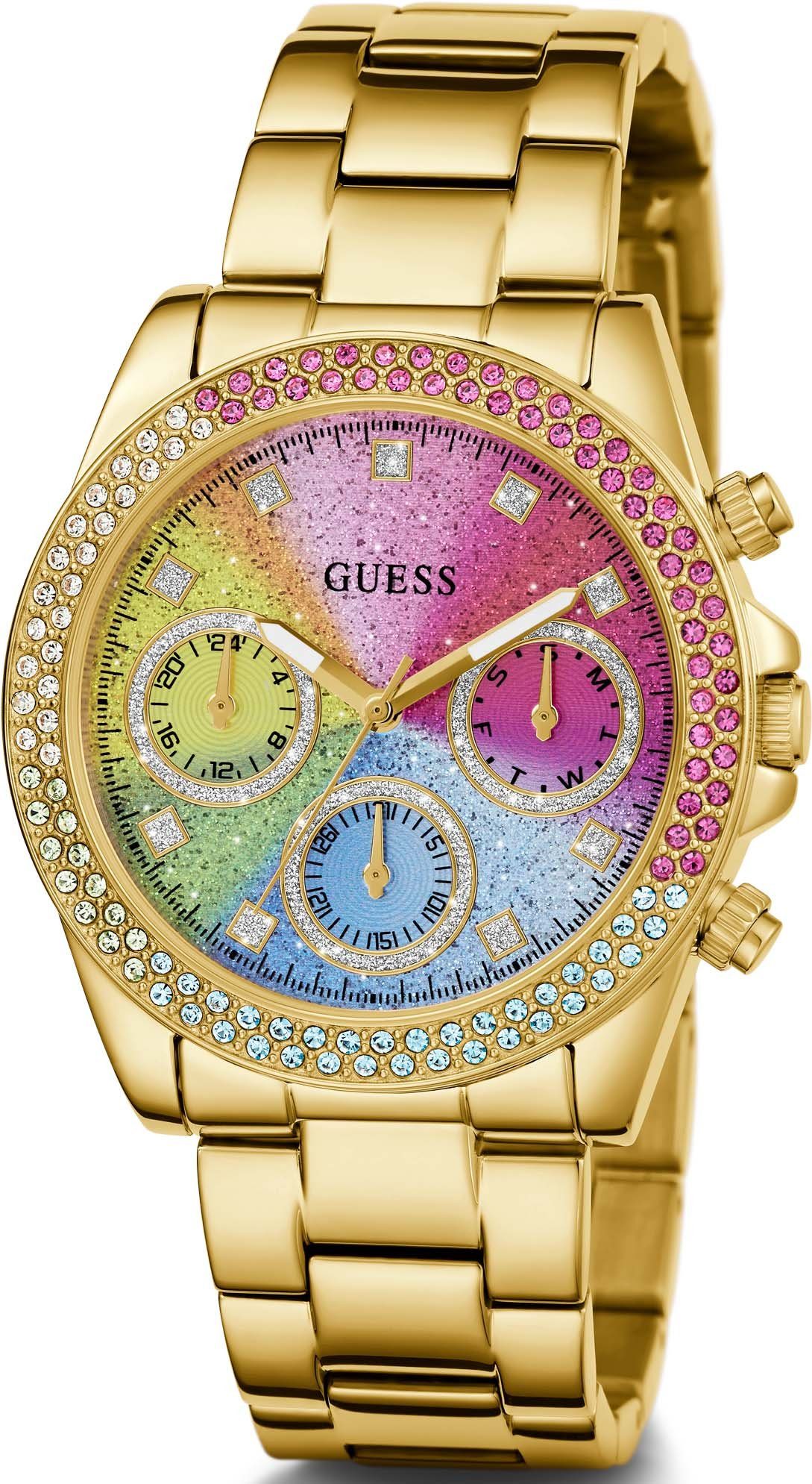 Guess Multifunktionsuhr SOL GW0483L4, Armbanduhr, Quarzuhr, günstig online kaufen