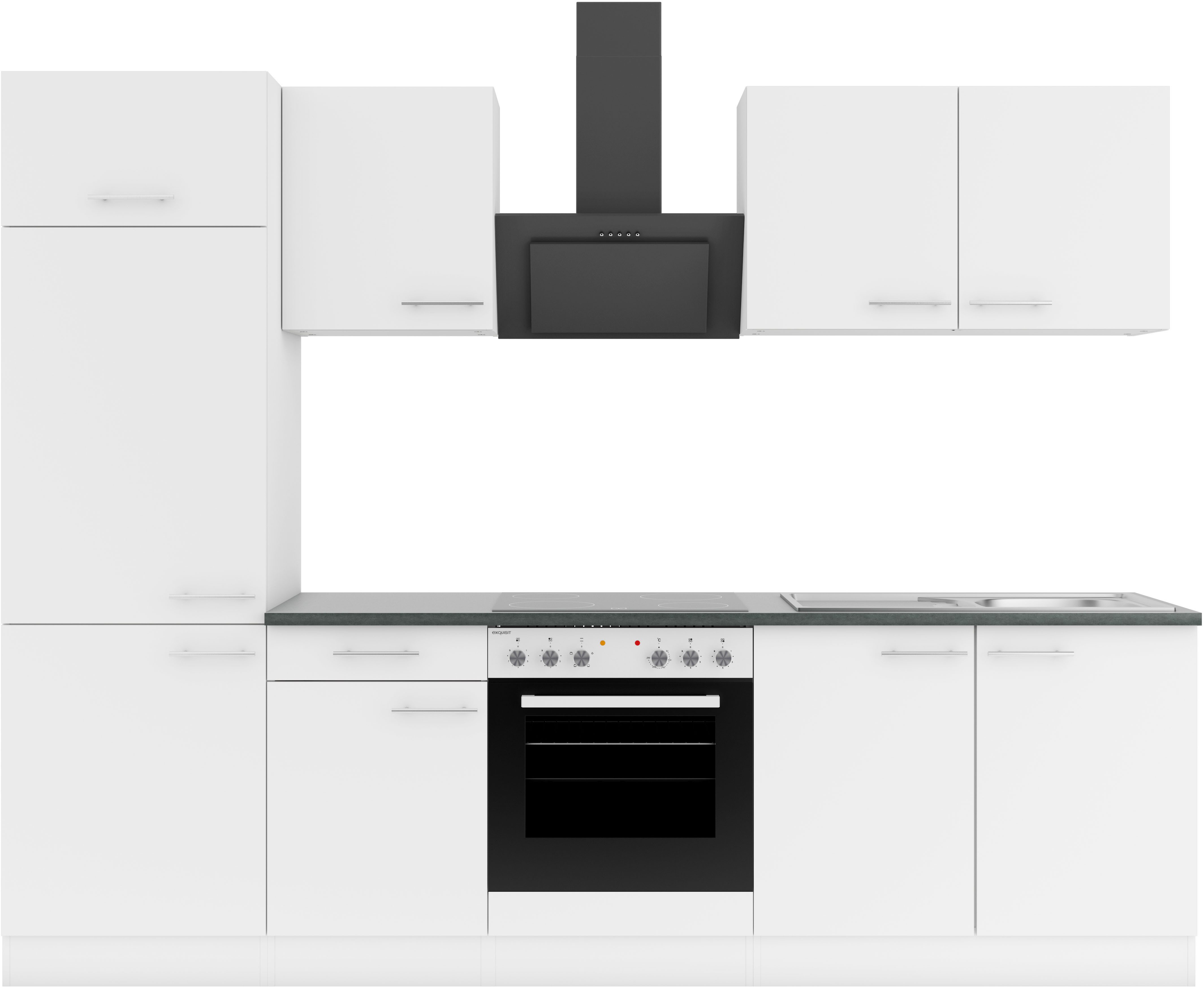 OPTIFIT Küche Bella, Breite 210 cm, wahlweise mit E-Geräten