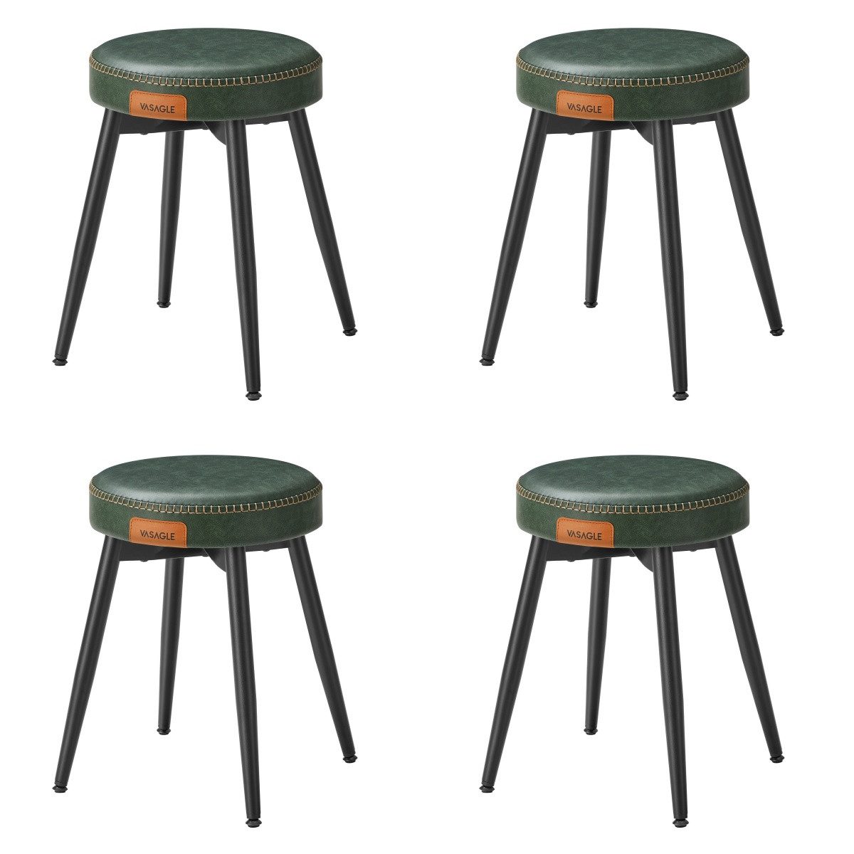 VASAGLE Sitzhocker (4 St), Esszimmerstuhl, EKHO günstig online kaufen