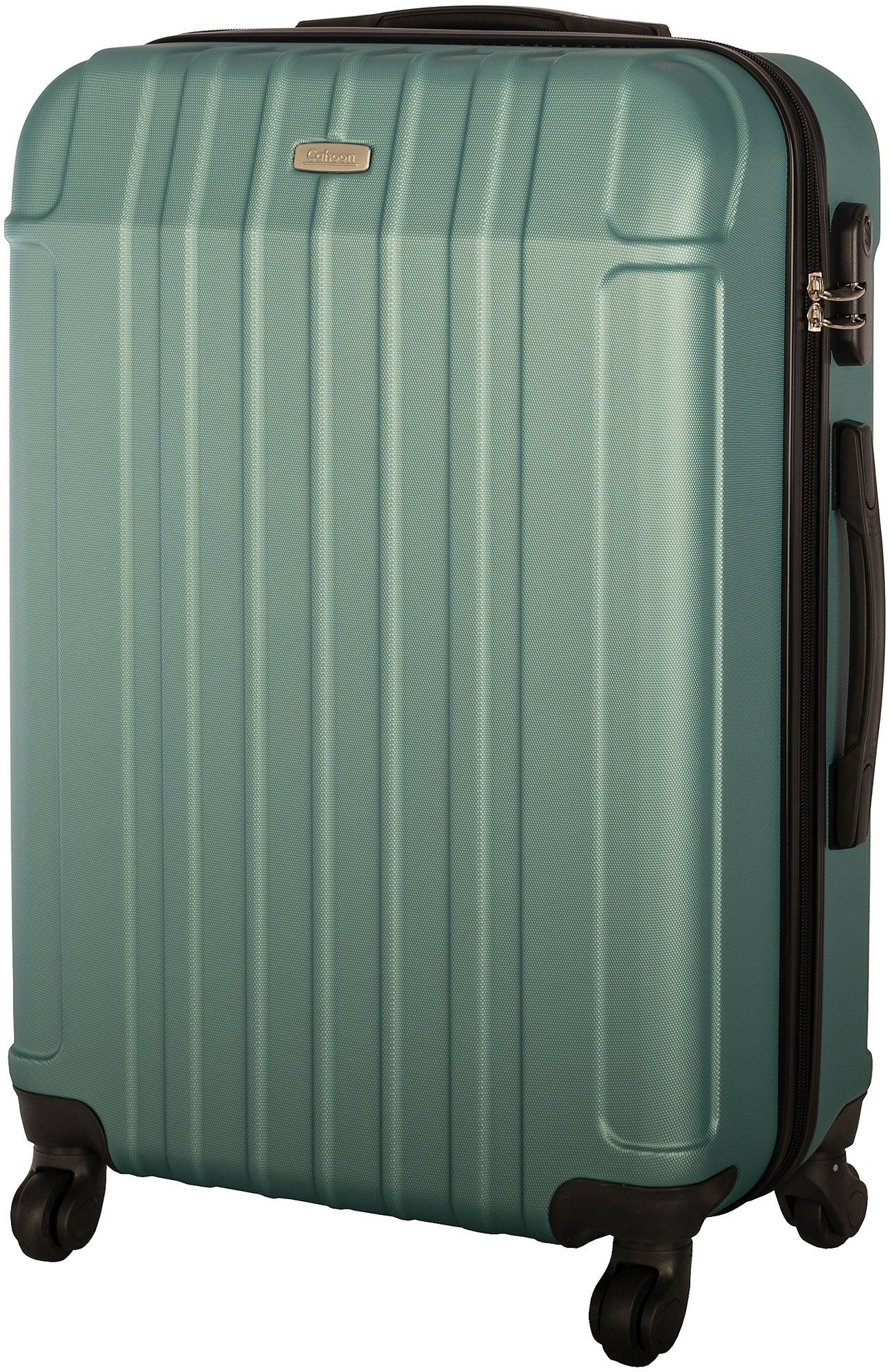 4 Liter Hartschalen-Trolley 66 Rollen ocean-green 4-Rollen, Hartschale / Trolley Koffer Cahoon / Reisekoffer