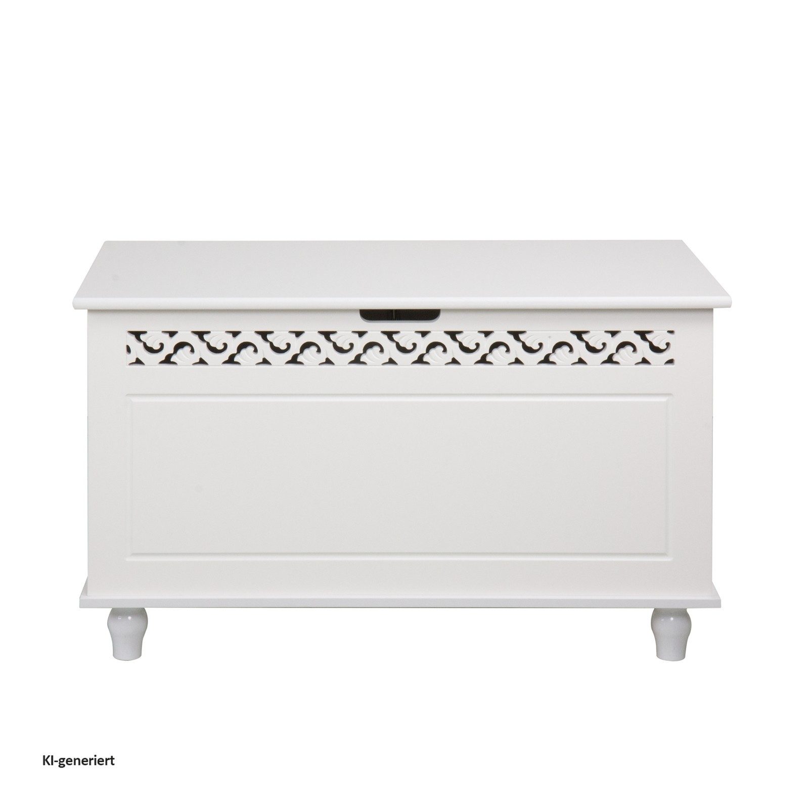 HTI-Line Sitztruhe Truhe Miriam (1-St., 1x Truhe, ohne Deko), Mit Cut-Outs