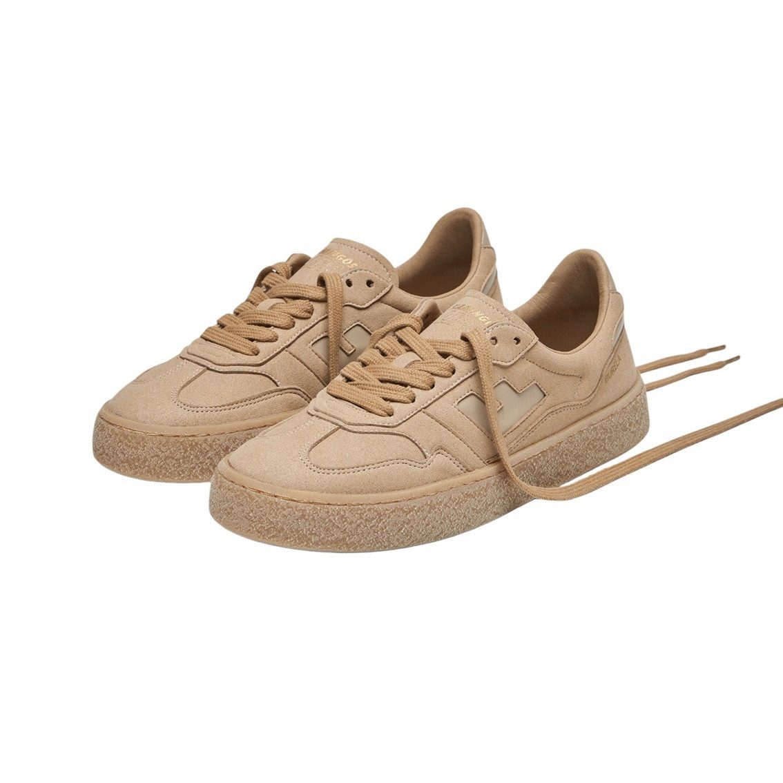 Burela Bold - sandbraun Sneaker