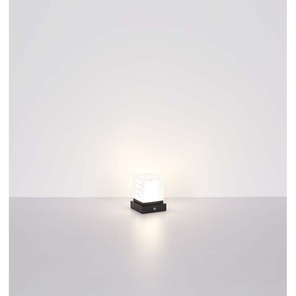 Tischleuchte, Tischleuchte AKKU Touch-Dimmer Globo Nachttischlampe LED USB Beistelllampe LED