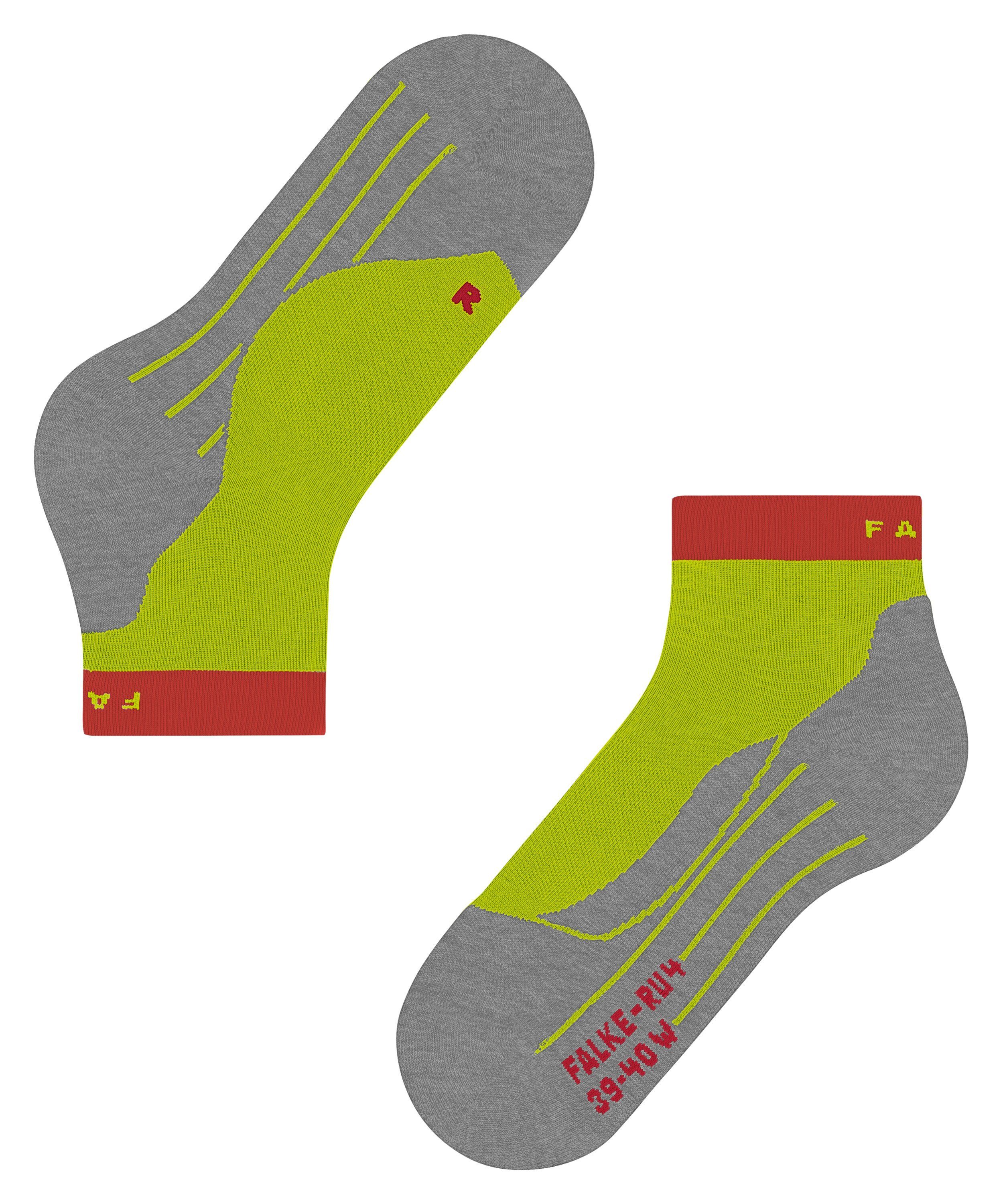 Endurance mit Laufsocke Laufsocken mittlerer FALKE leichte Polsterung (1-Paar) RU4 Short (7601) lime