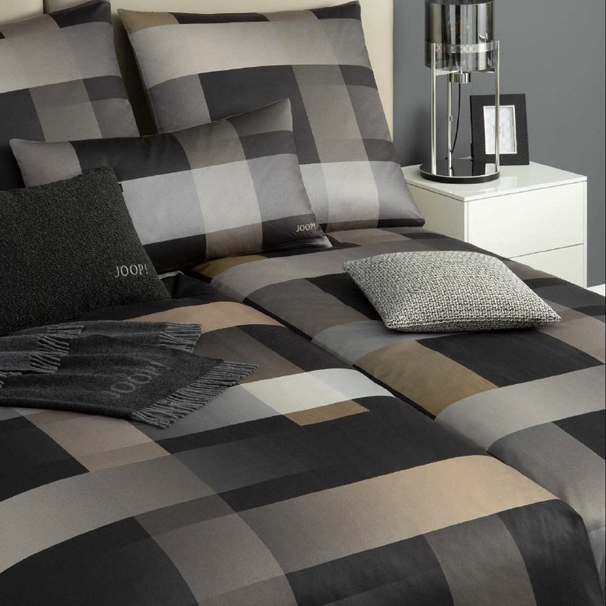 JOOP! Bettwäsche JOOP! Mako Satin Bettwäsche günstig online kaufen