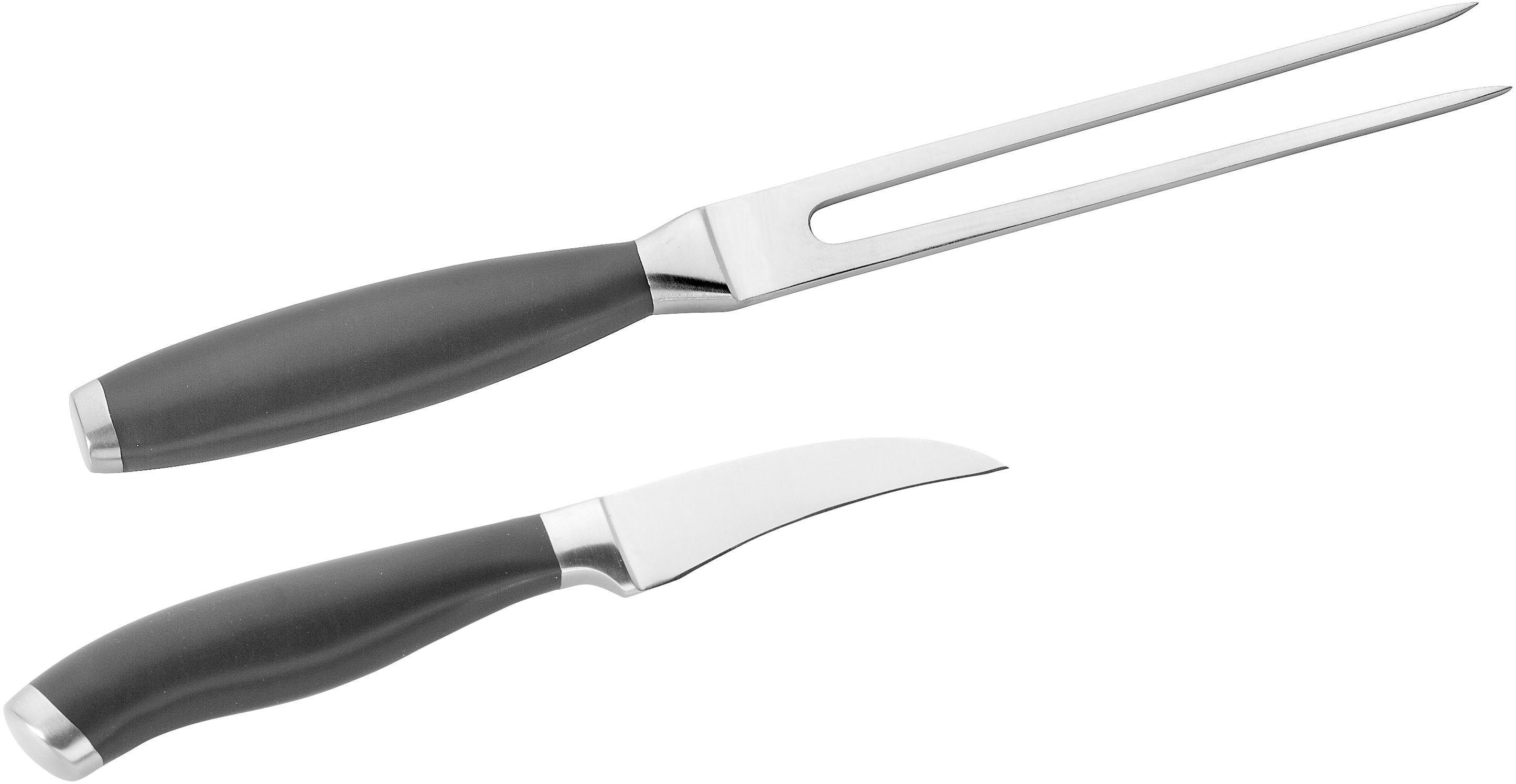 PINTINOX Messer-Set Coltelli Professional (Set, 2-tlg), Brat/Messerset: Bratengabe, Gemüsemesser, Edelstahl