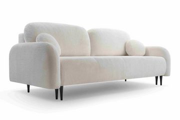 Furnix Schlafsofa Dariia Sofa für 2 Personen mit Schlaffunktion 140 x 200 cm, B230 x H95 x L102cm, Atomatische Entfaltungshilfe