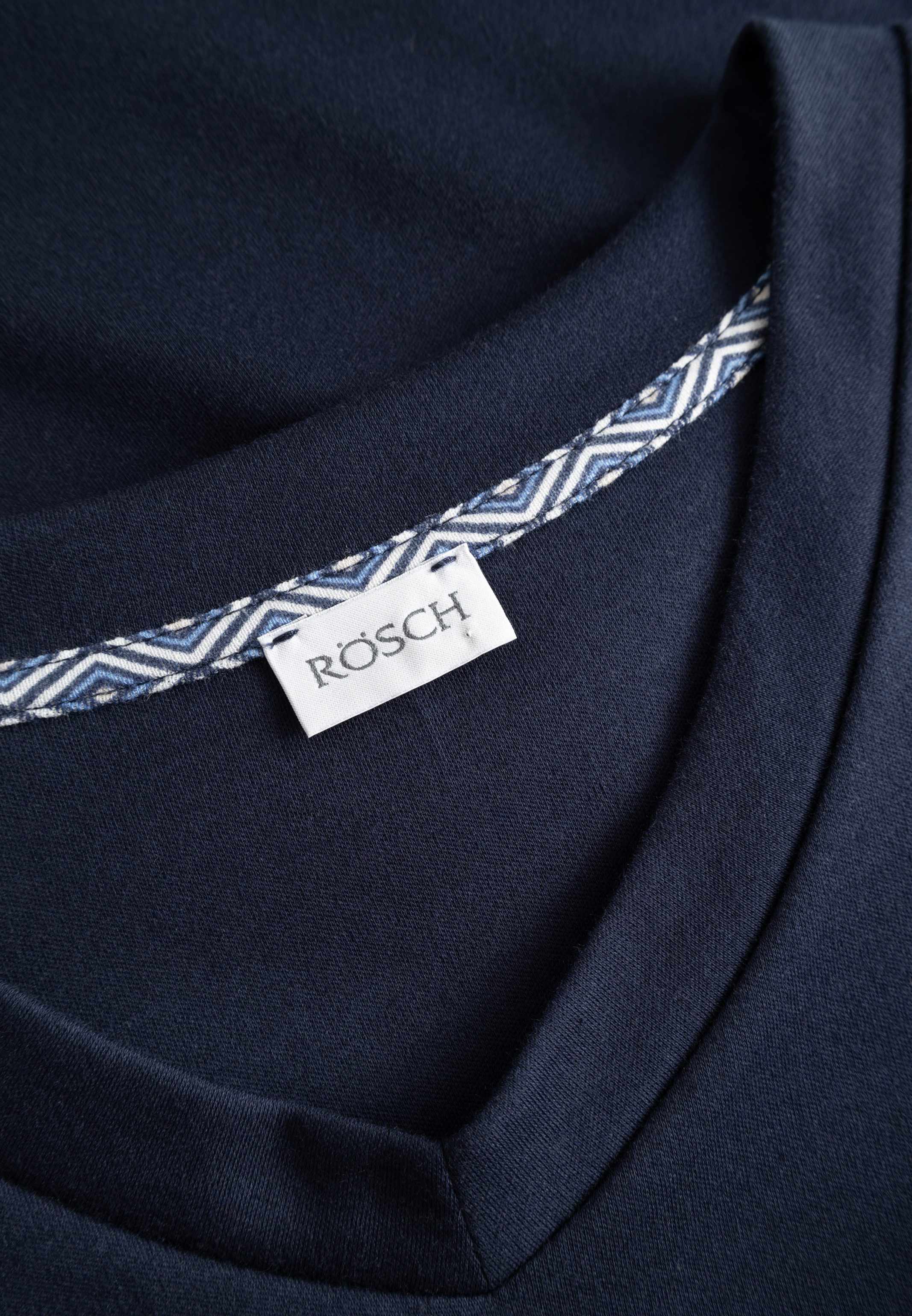Rösch Pyjama Basic (Set, 2 tlg) Schlafanzug - Baumwolle - Atmungsaktiv