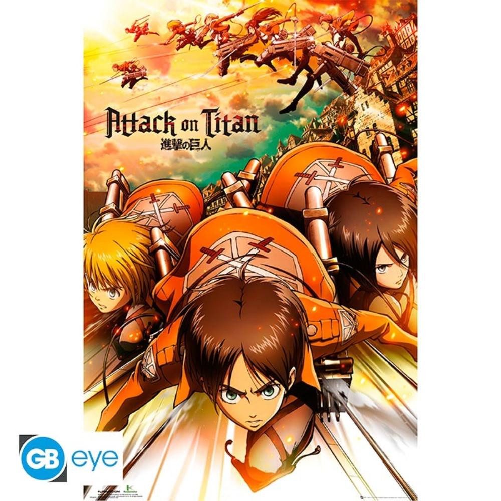 GB eye Poster Attack on Titan - Poster Maxi 91.5x61 - Attack
