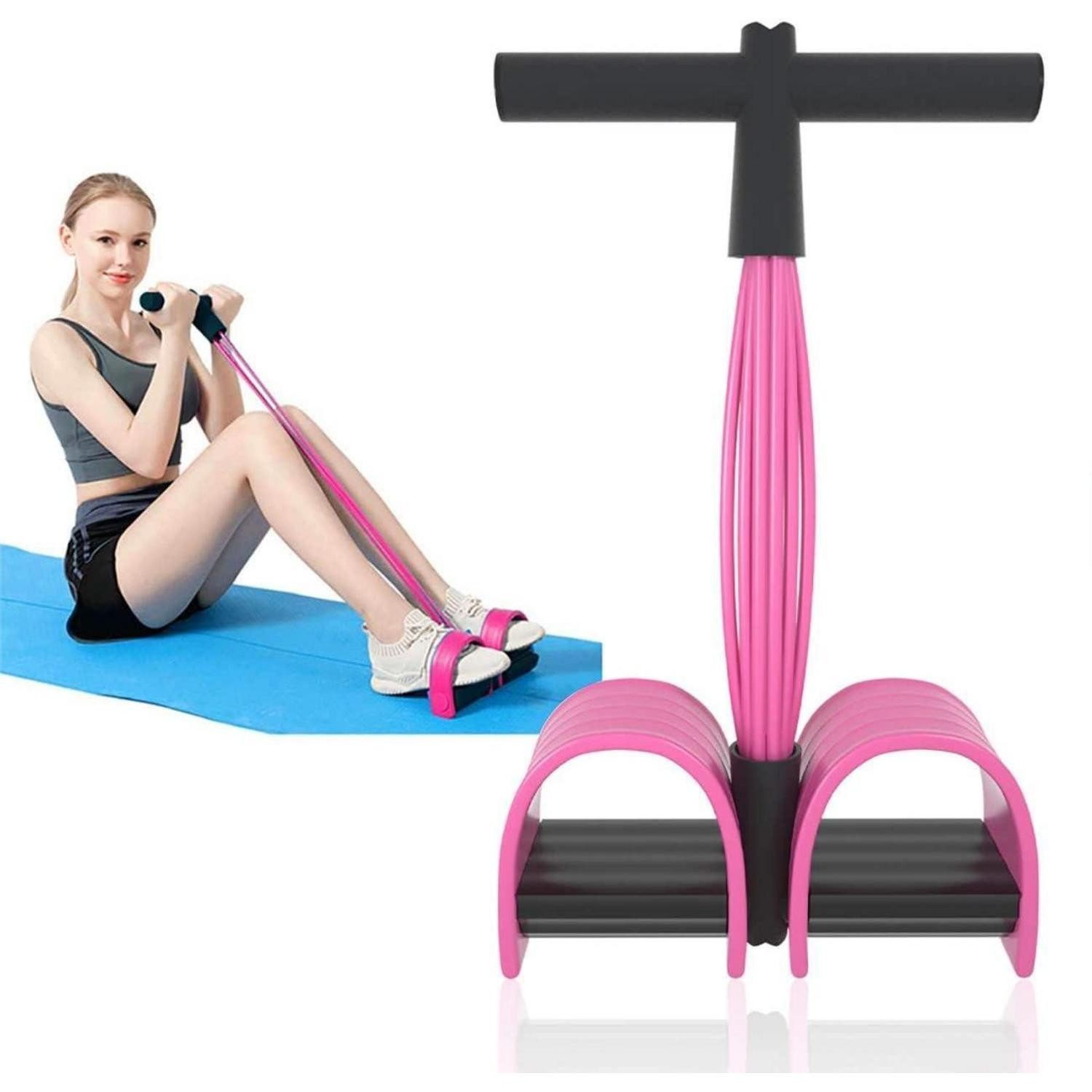 LuxusKollektion Trainingsband Bauchtrainer mit Widerstandsbändern