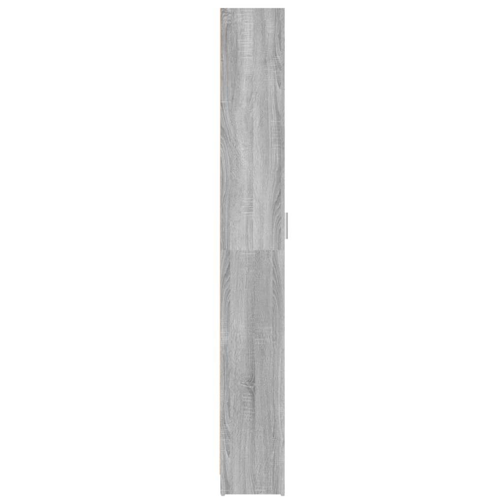 Garderobenschrank cm Grau Holzwerkstoff Sonoma furnicato 55x25x189 Kleiderschrank