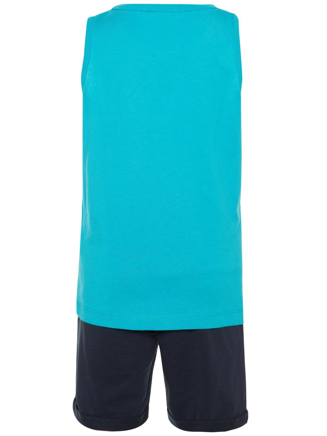 Tanktop Name Set Shorts lake T-Shirt & Sommer blue It