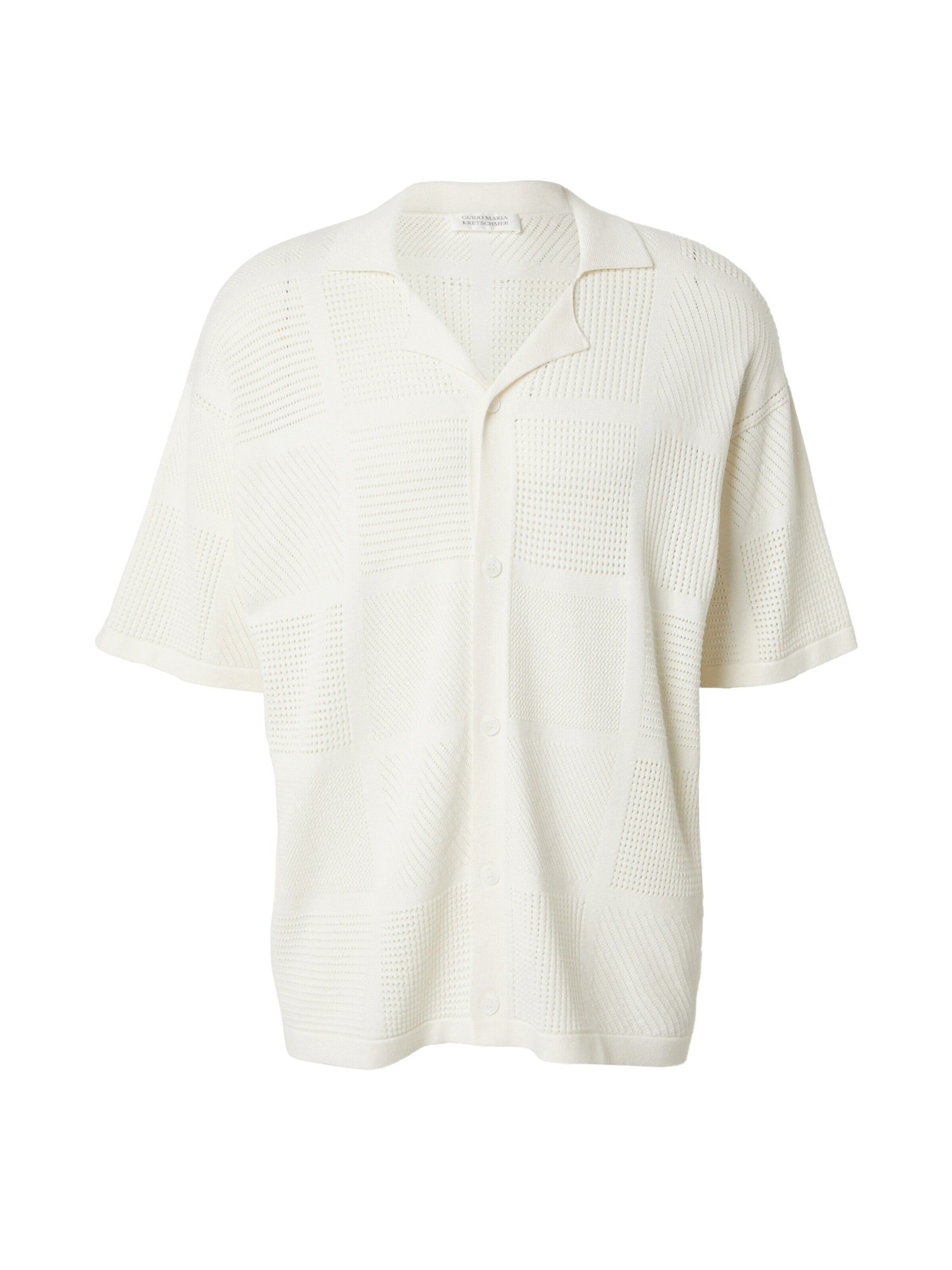 Guido Maria Kretschmer Men Funktionsshirt Luca (1-tlg) Lochmuster
