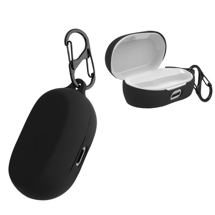 kwmobile Kopfhörer-Schutzhülle Hülle für Jabra Elite 7 Pro / Elite 7 Active Silikon Schutzhülle Etui Case Cover für In-Ear Headphones
