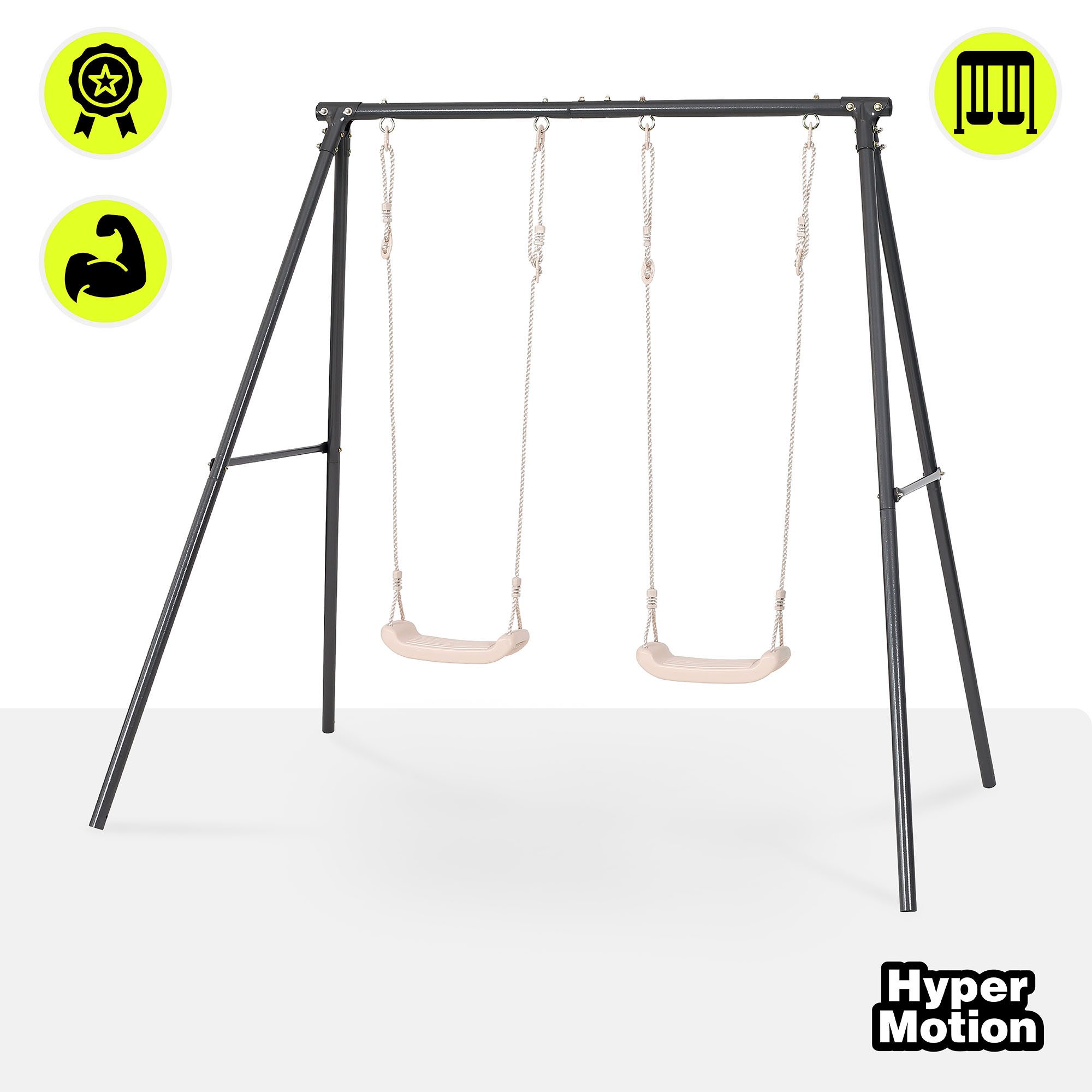 HyperMotion Babyschaukel Mamabrum Baby Gym Holz Spielbogen Ozean Montessori mit Anhängern