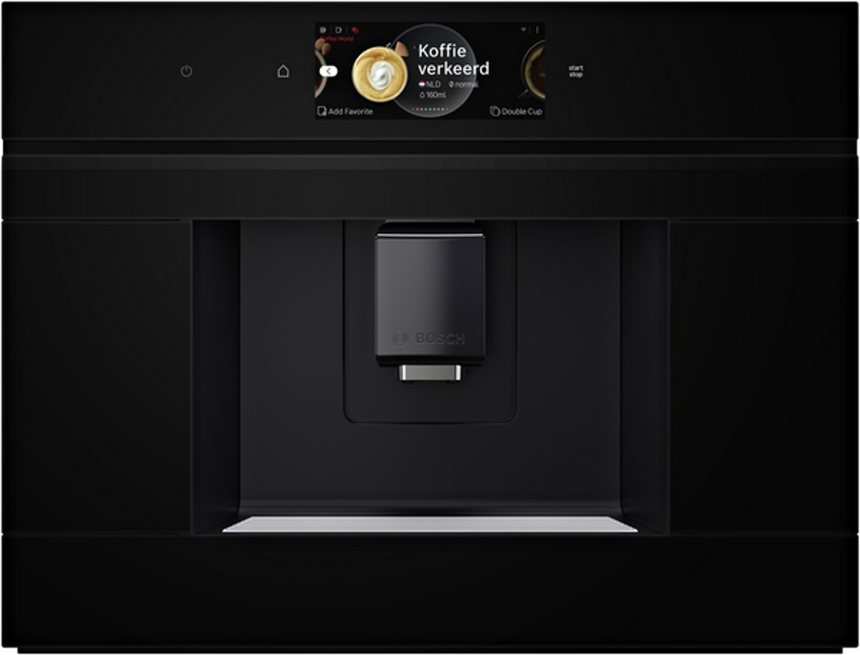BOSCH Einbau-Kaffeevollautomat, TFT Touchdisplay Pro, CoffeeWorld, autoMilk Clean