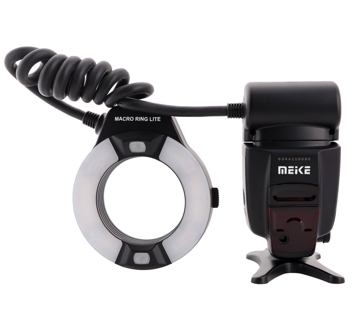 Meike Meike MK-14EXT Makro TTL mit LED für Canon Blitzgerät Ringblitz Hilfslicht