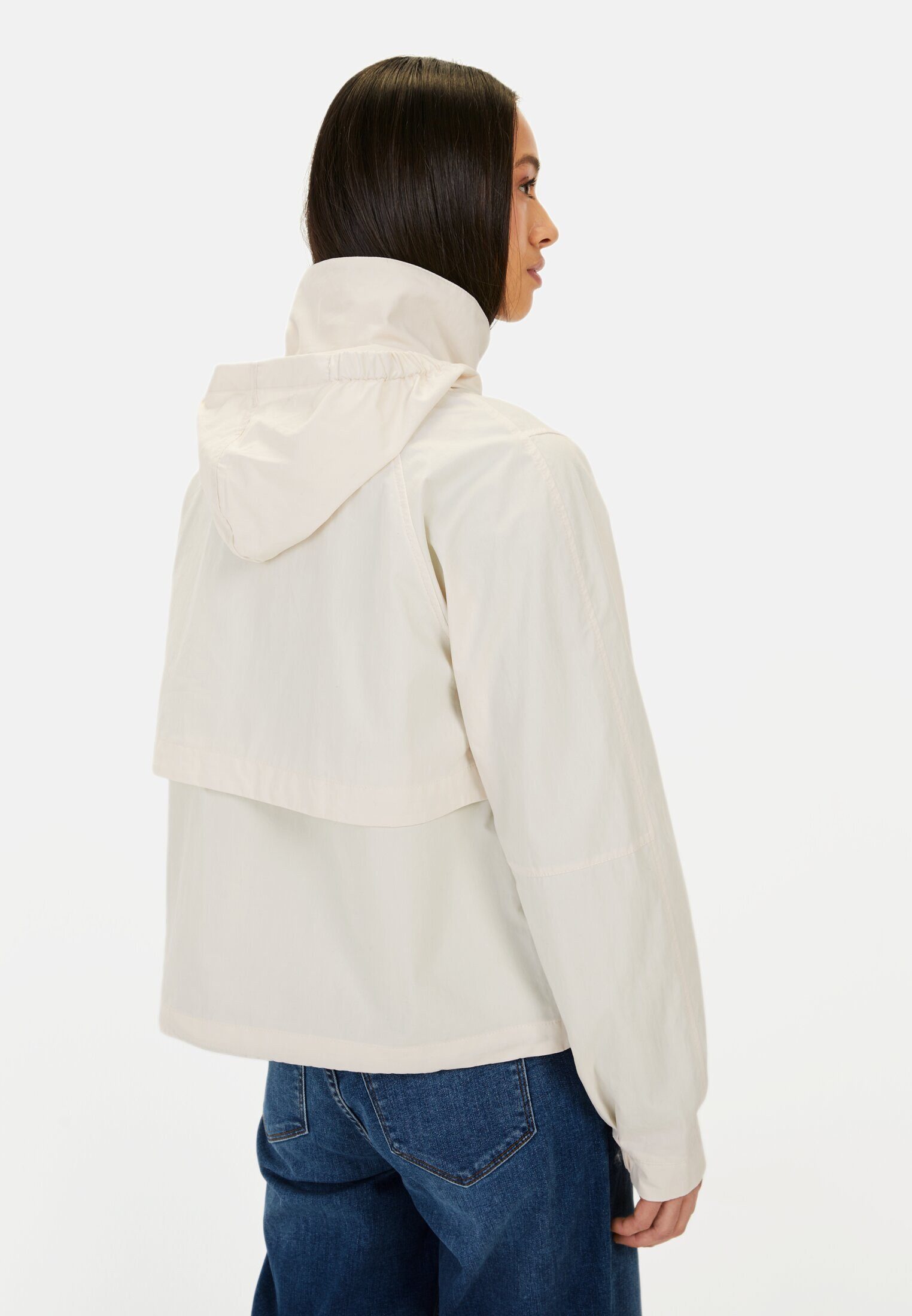 camel active Sommerjacke mit verstaubarer Kapuze günstig online kaufen